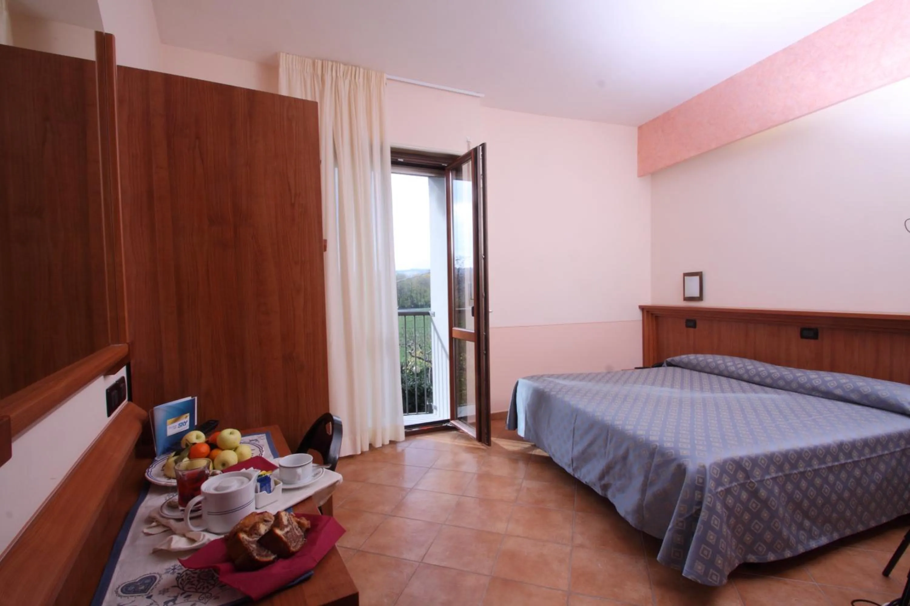 Bedroom, Bed in Hotel Ristorante La Bilancia