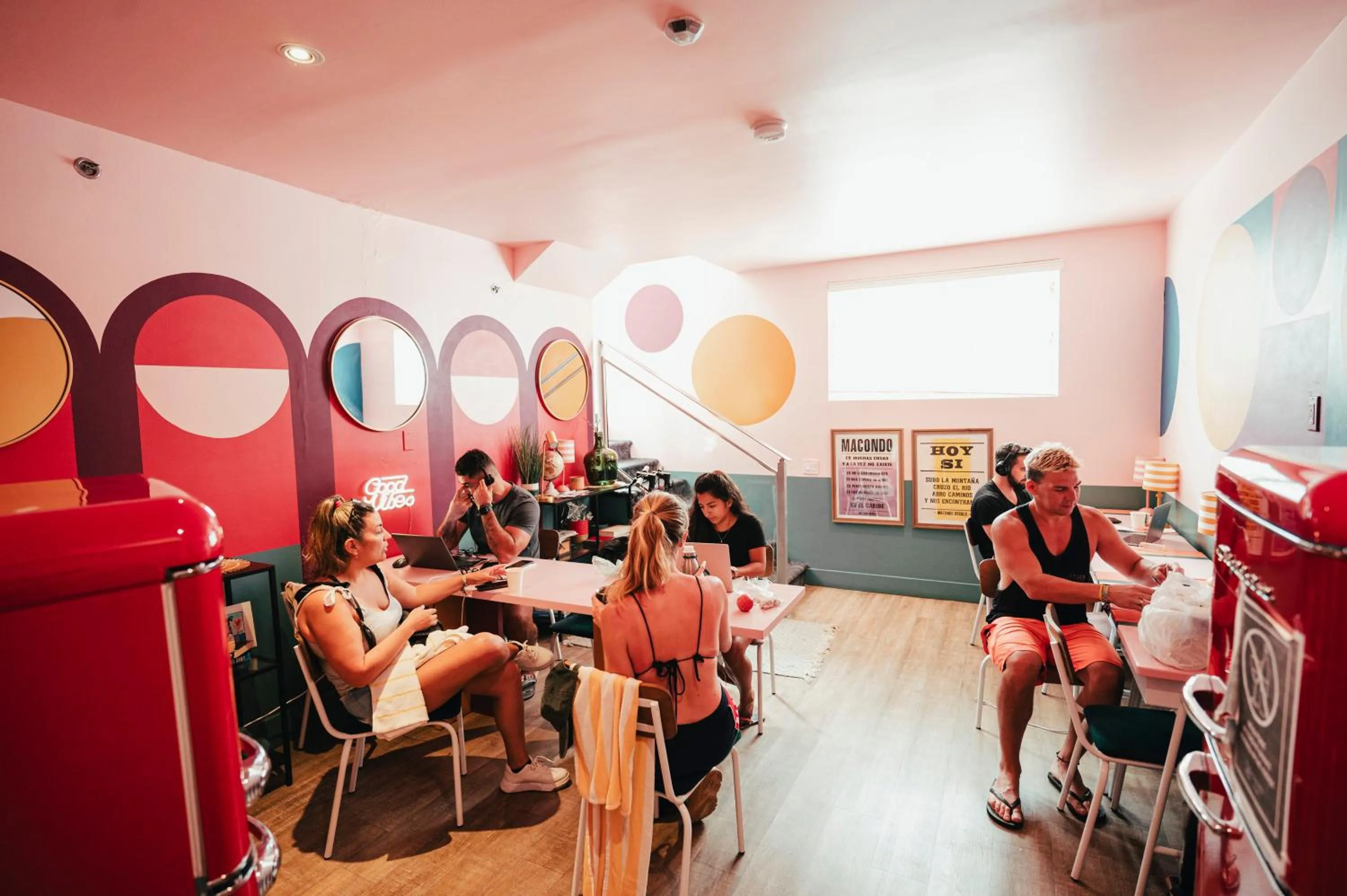 Seating area in Viajero Miami