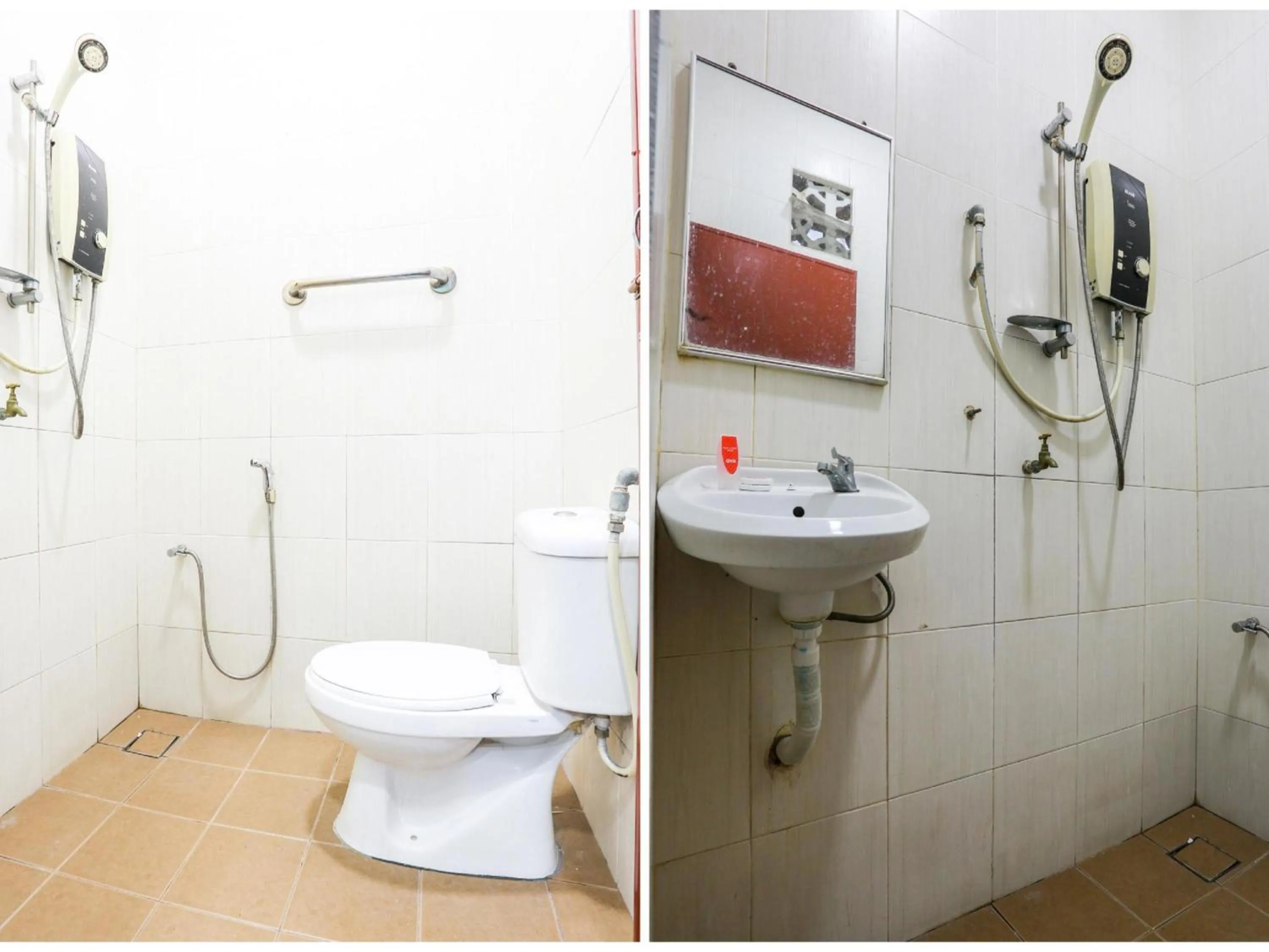 Bathroom in OYO 44094 Bangi Lanai Hotel