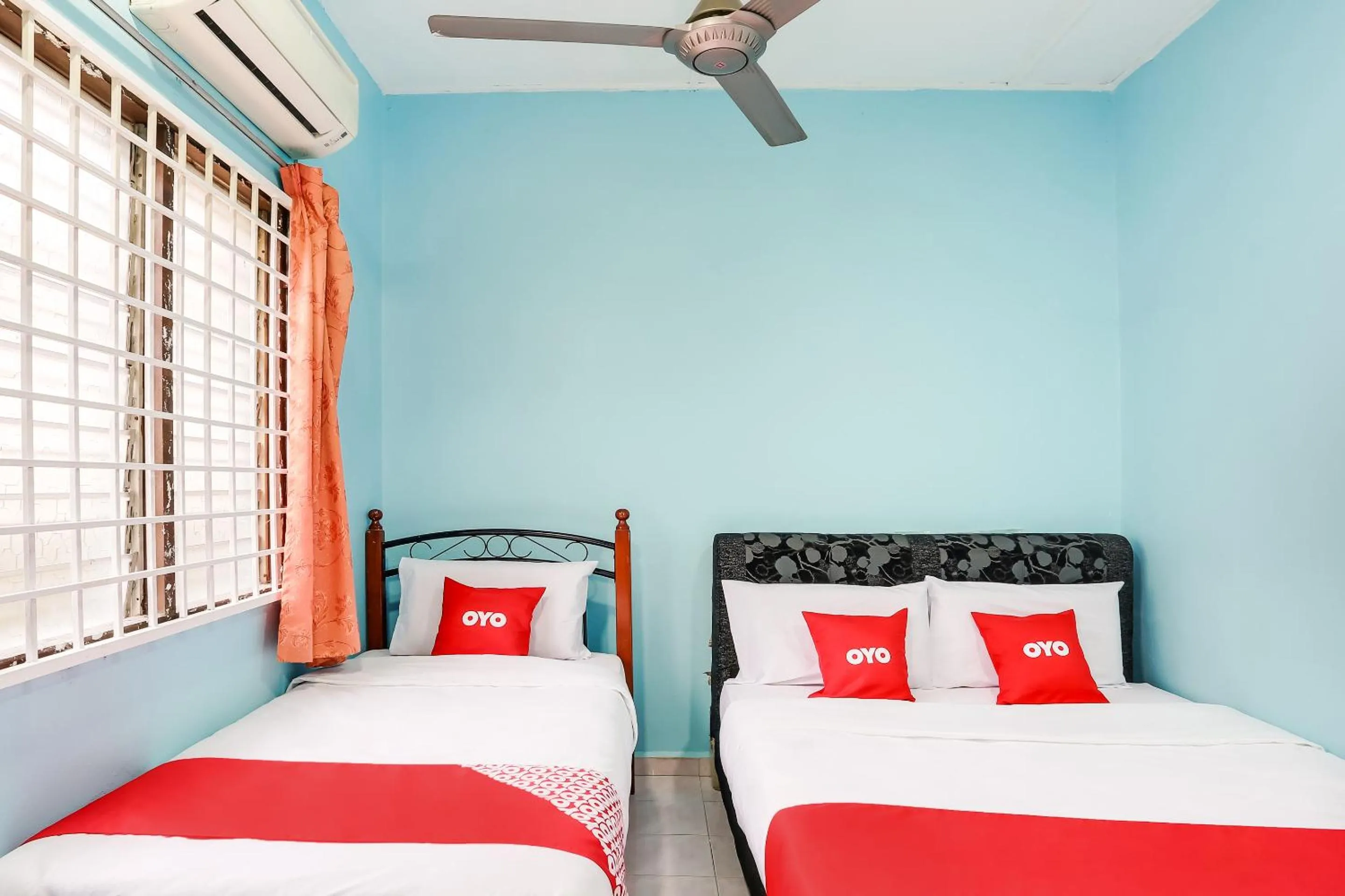 Bedroom, Bed in OYO 44094 Bangi Lanai Hotel