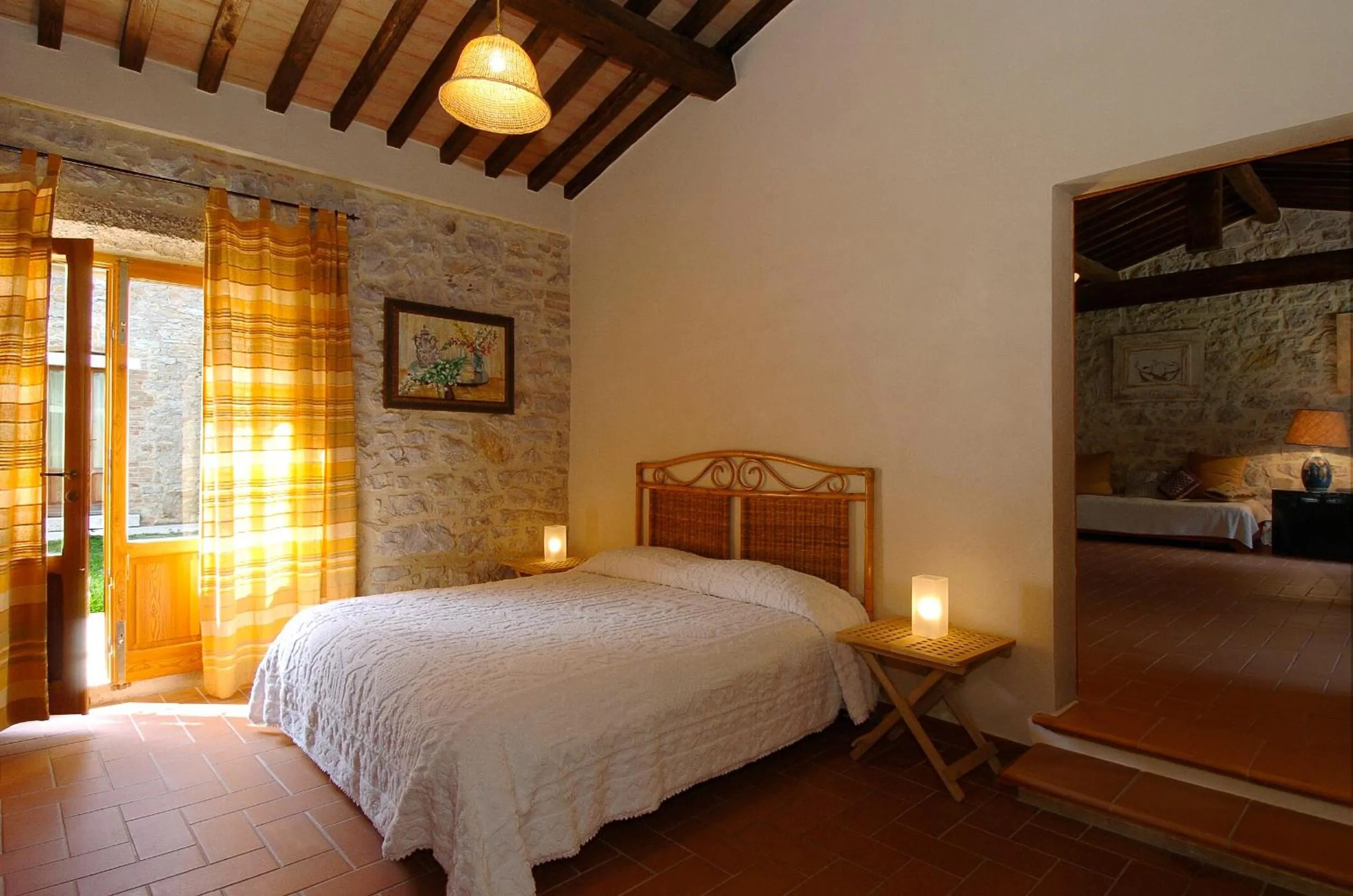 Bed in Country House Montecchio
