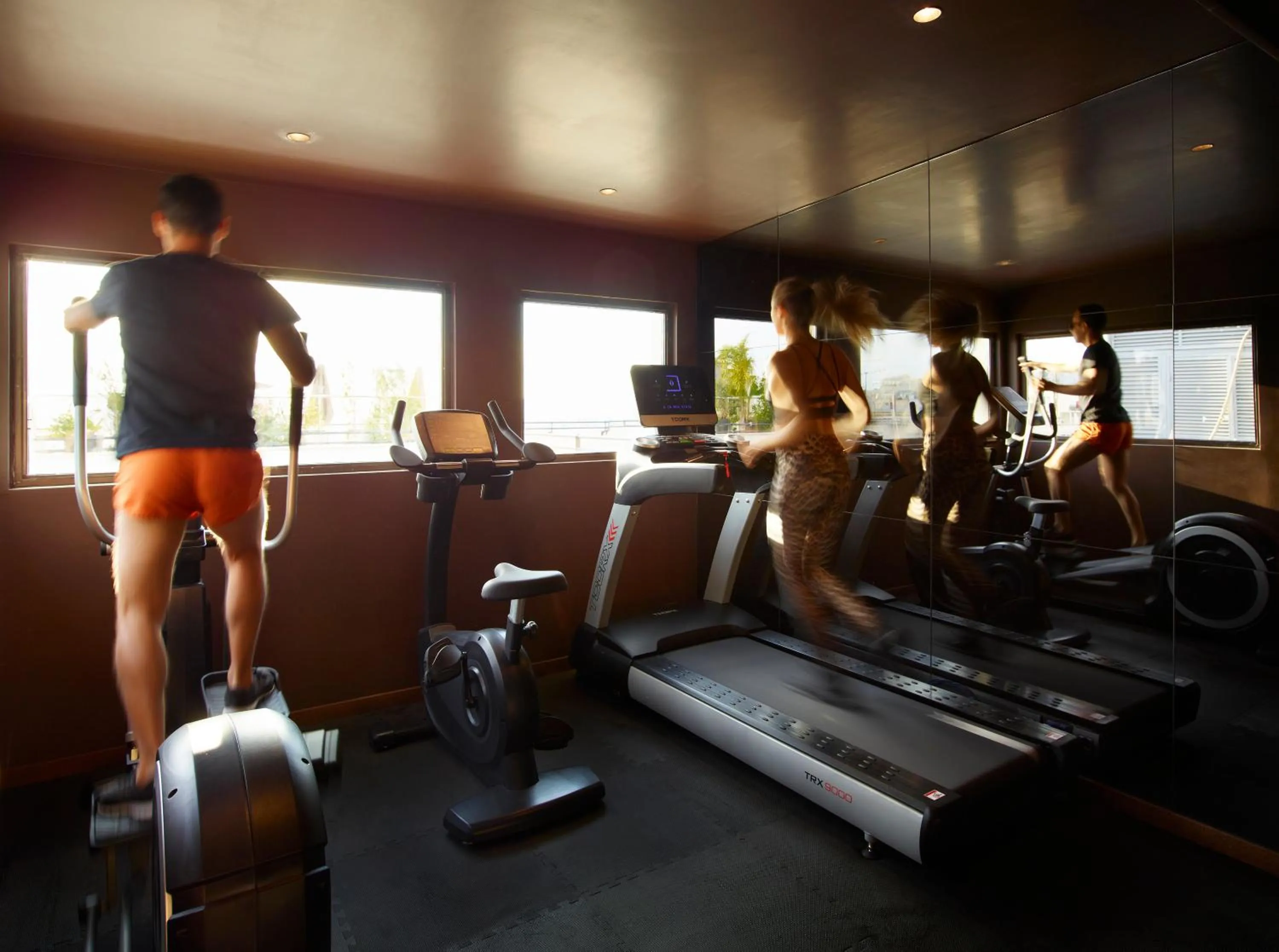 Fitness centre/facilities in Brown Acropol, a member of Brown Hotels