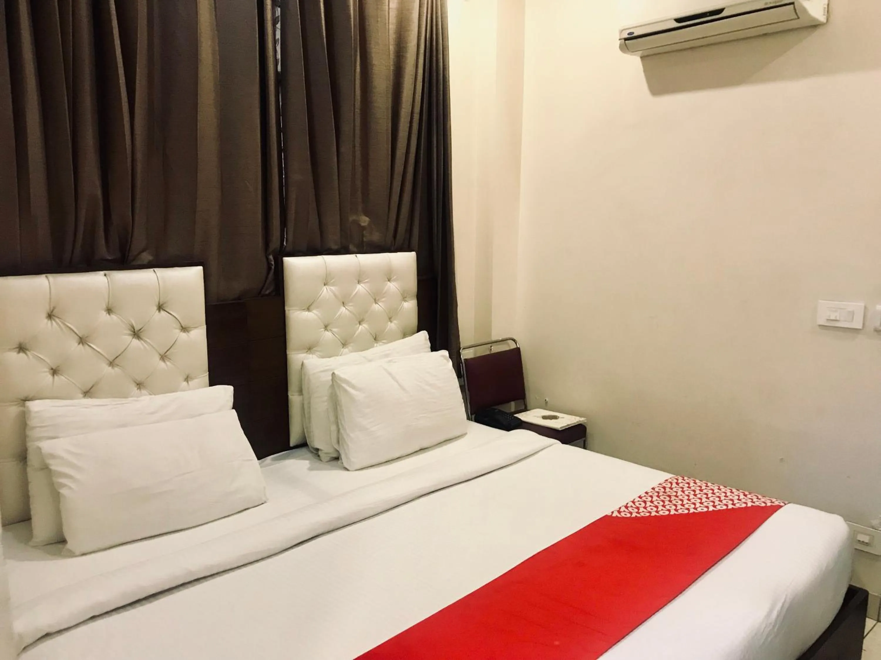 Bed in Leela Residency