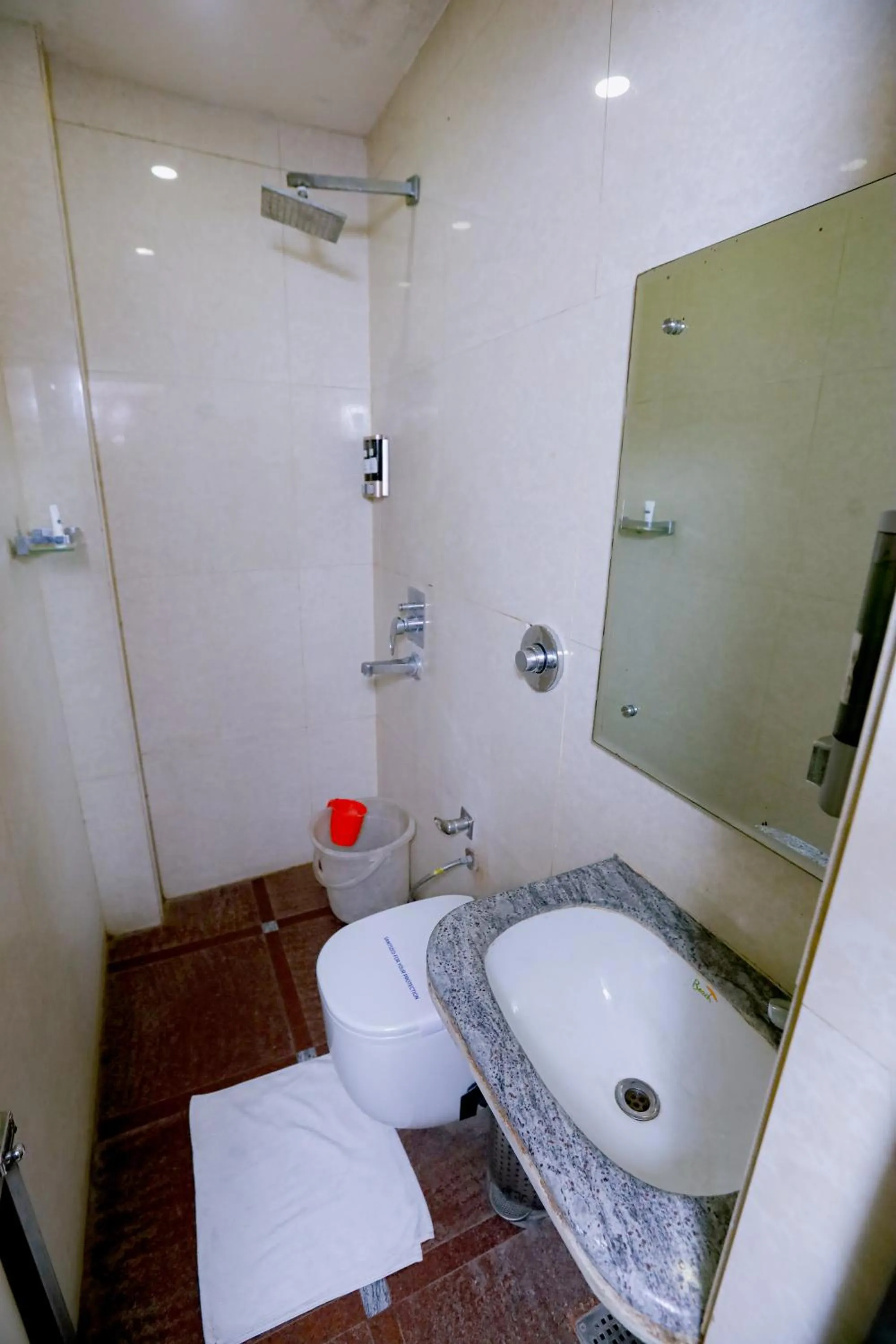 Bathroom in Leela Residency