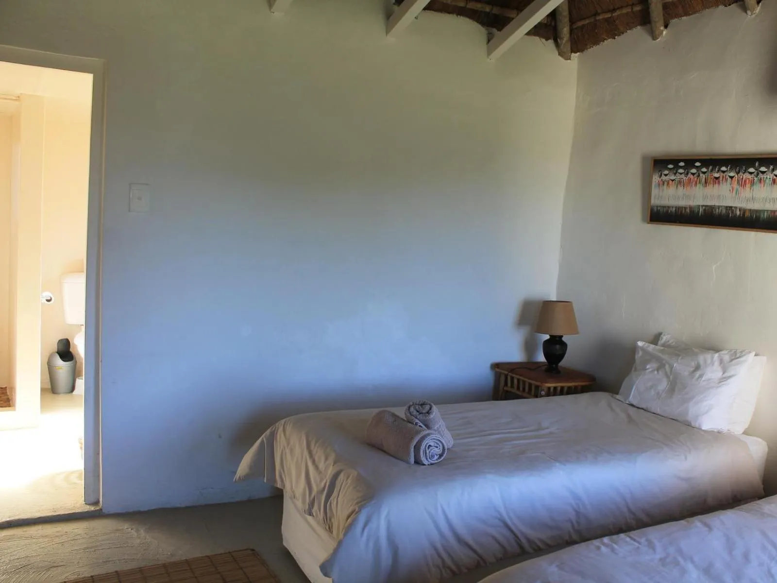 Bed in THE HAVEN HOTEL