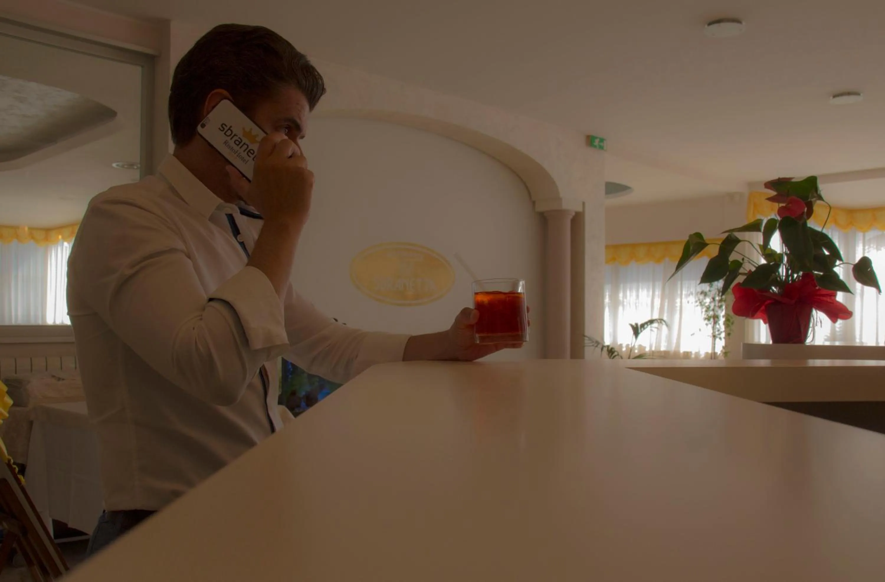 Property logo or sign in Hotel Ristorante Sbranetta