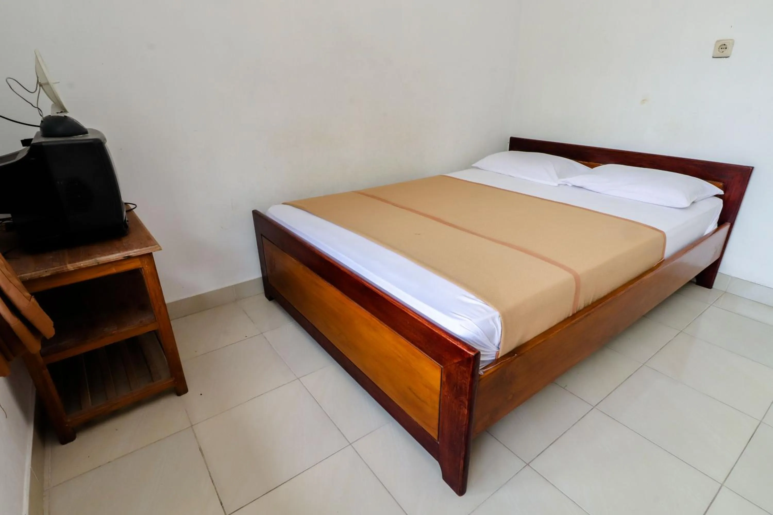 Bed in Hotel Wismancala Kaliurang