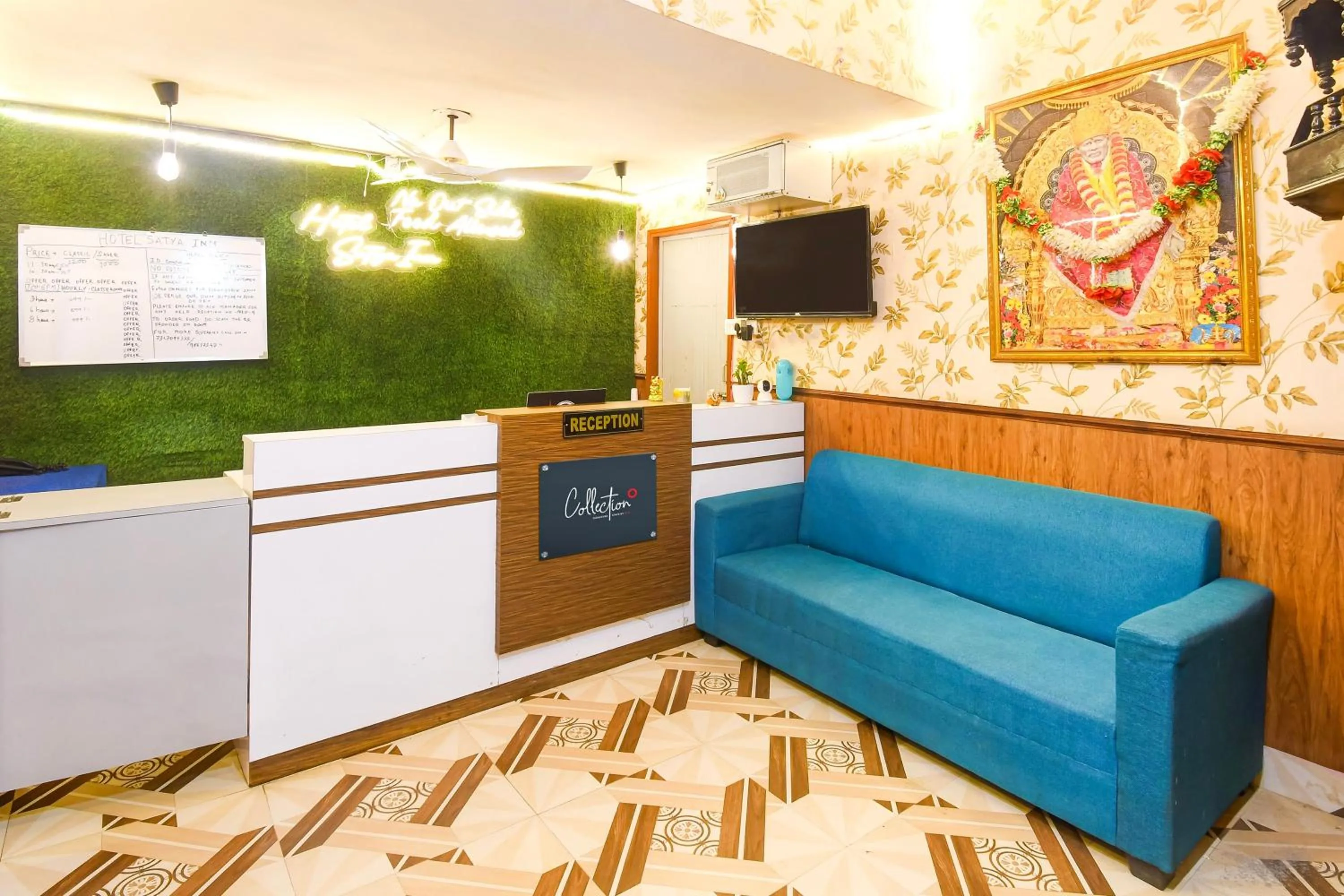 Lobby or reception in Hotel O Sawan INN