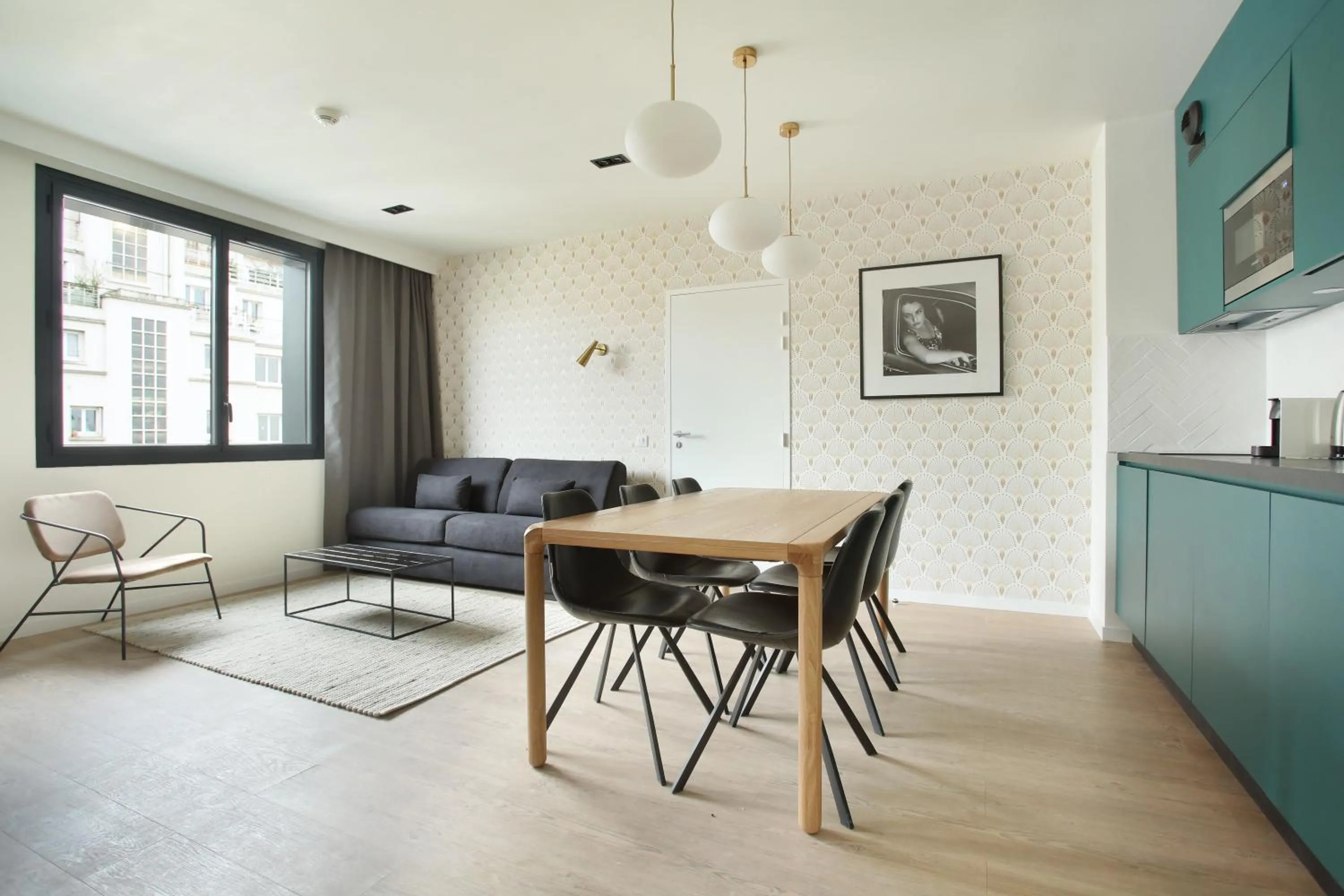 Living room in YAYS Paris Issy by Numa