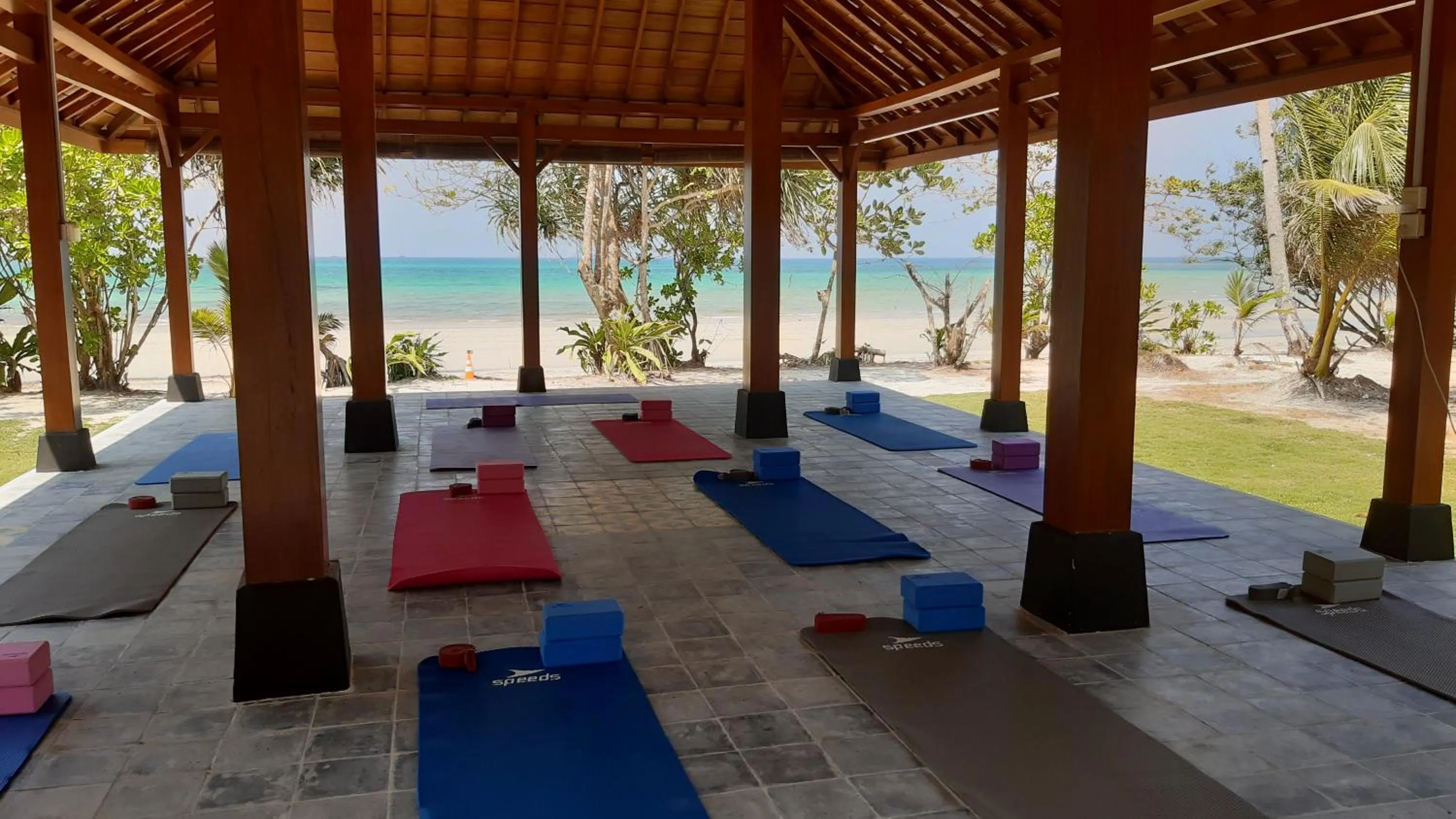 Fitness centre/facilities in Mutiara Beach Resort