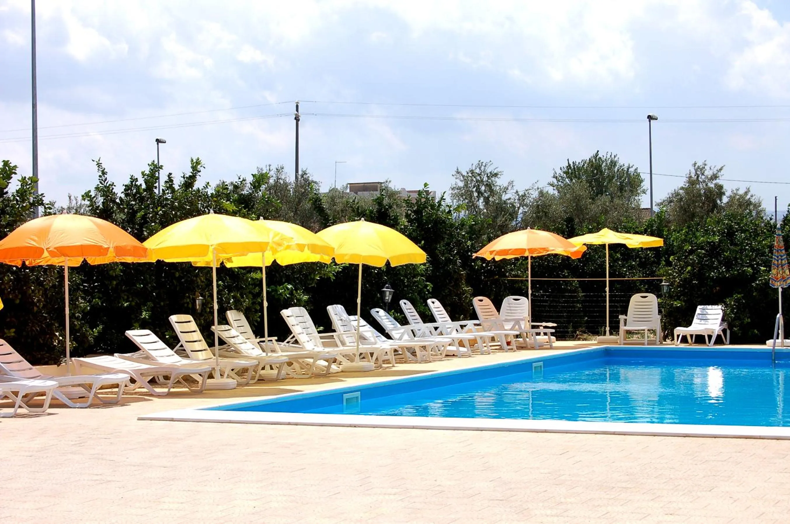 Pool view in Il Giardino Del Sole