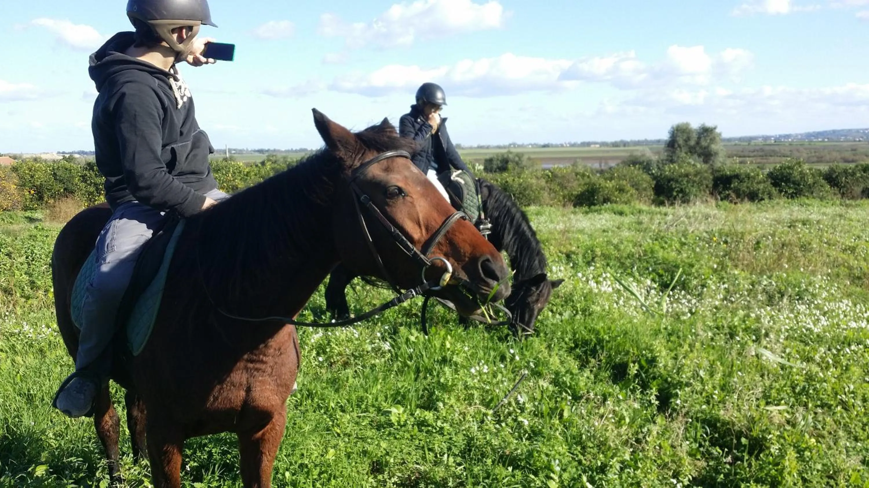 Horse-riding in Il Giardino Del Sole