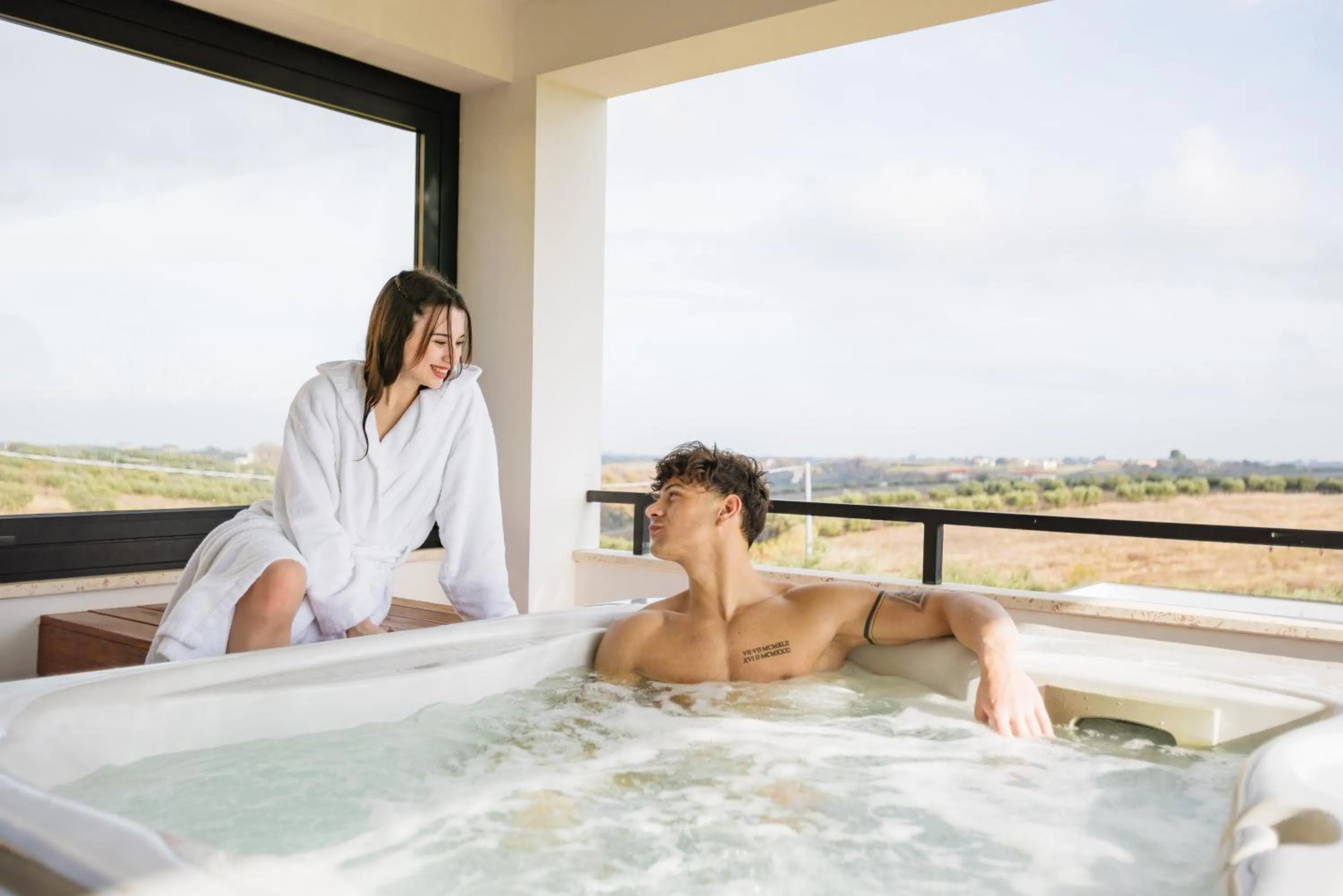 Hot Tub in Magnificat Hotel&Resort