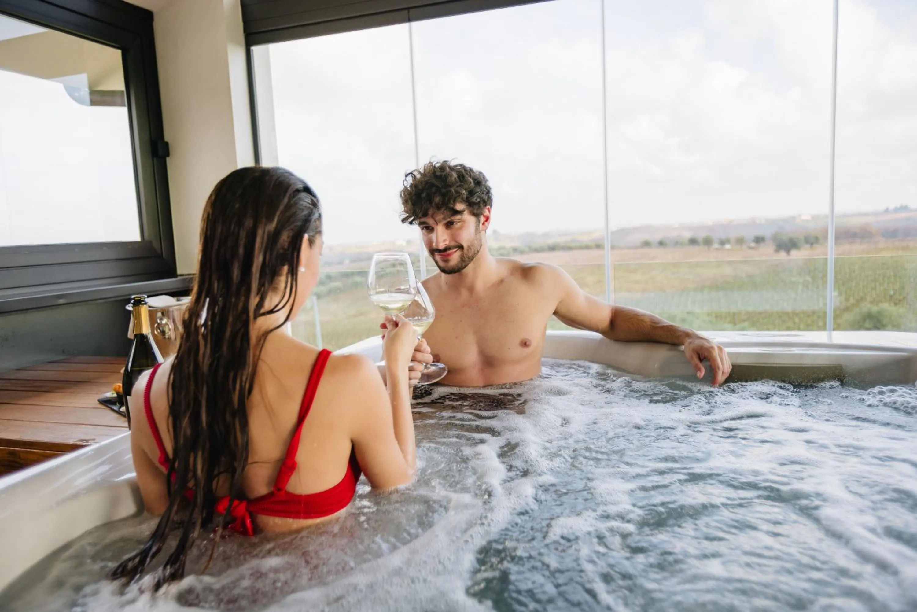 Hot Tub in Magnificat Hotel&Resort