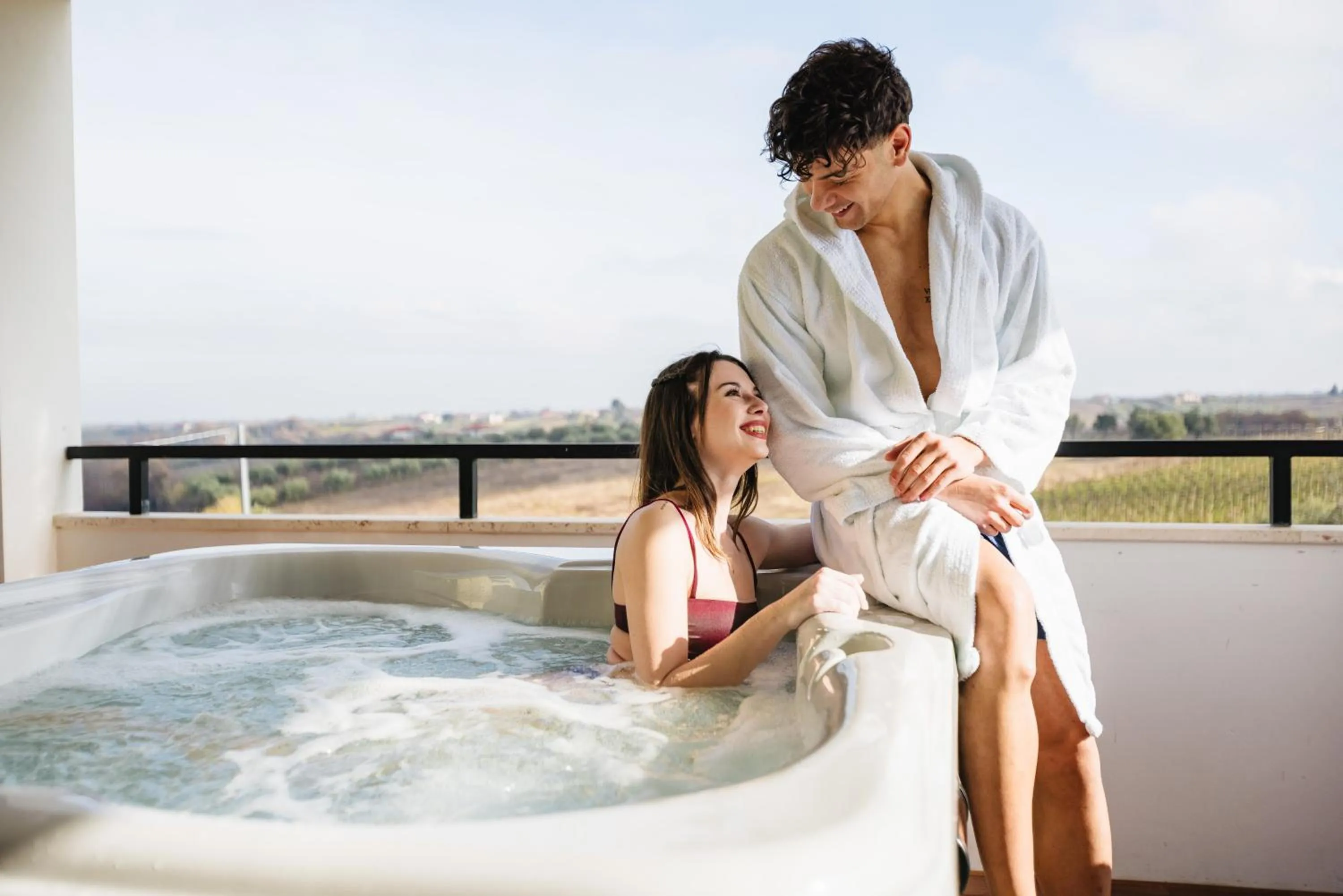 Hot Tub in Magnificat Hotel&Resort