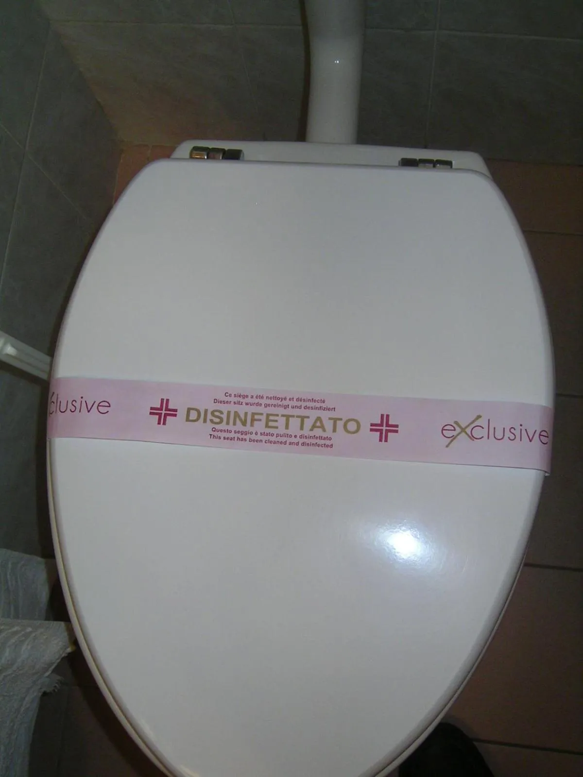 Bathroom in Albergo Moretti