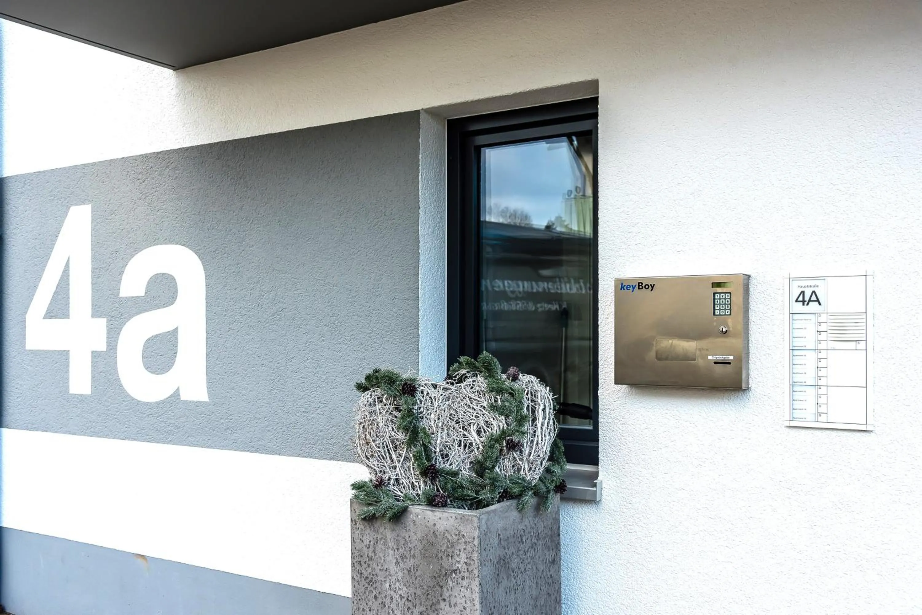 Facade/entrance in REINERS Quartier - relaxed living