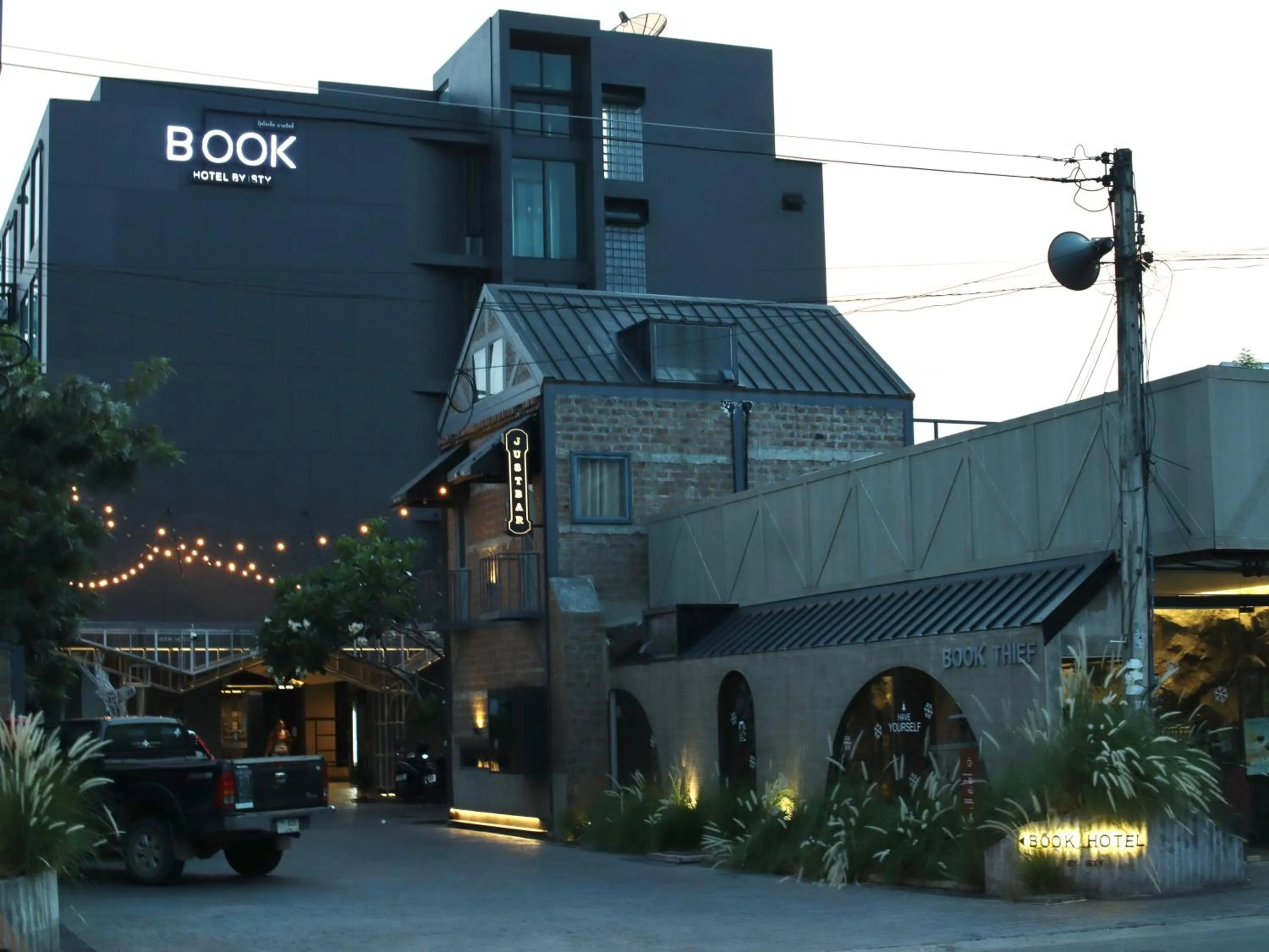 Property building in BOOK Design Hotel