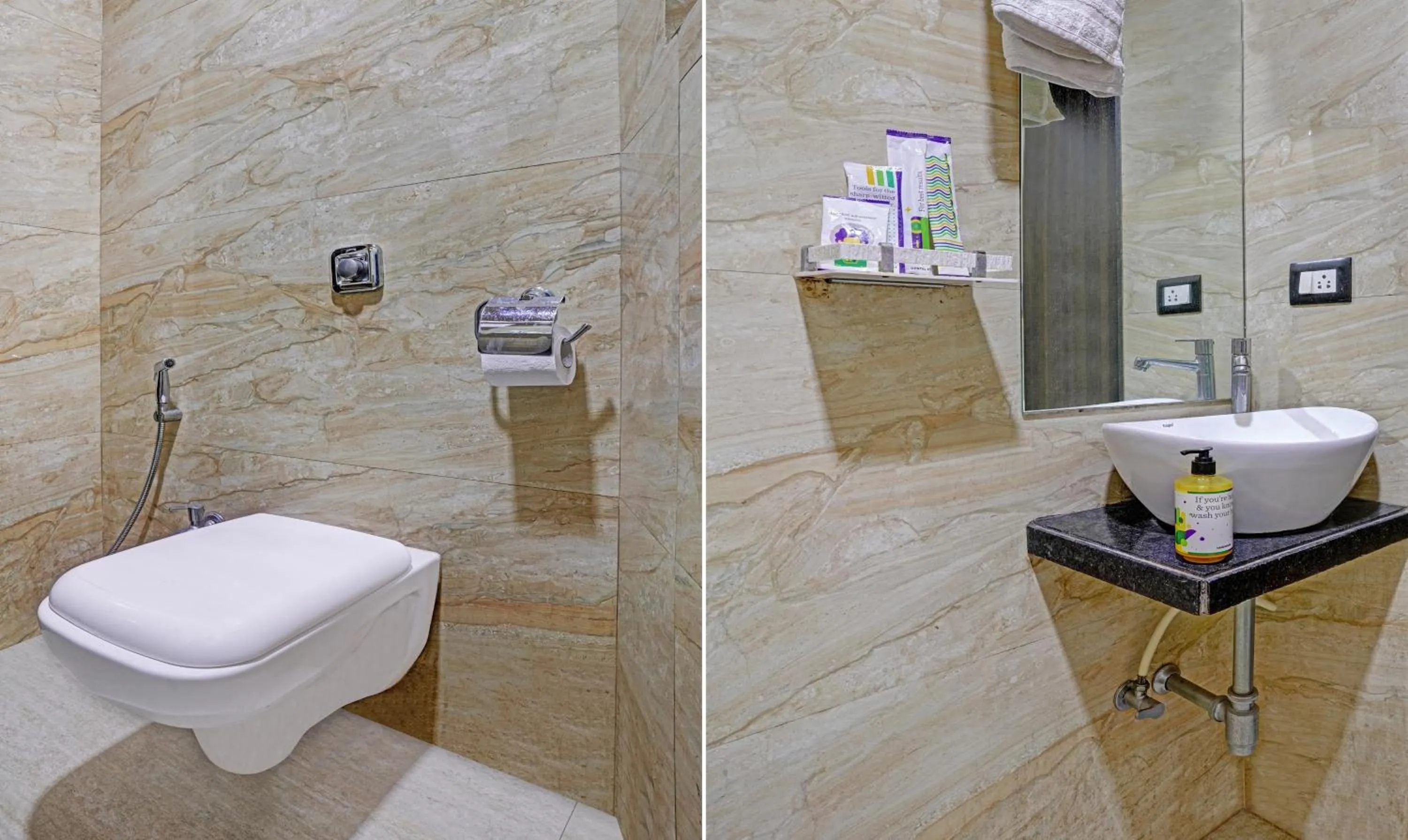 Bathroom in Prime Grand Hotel, Mumbai