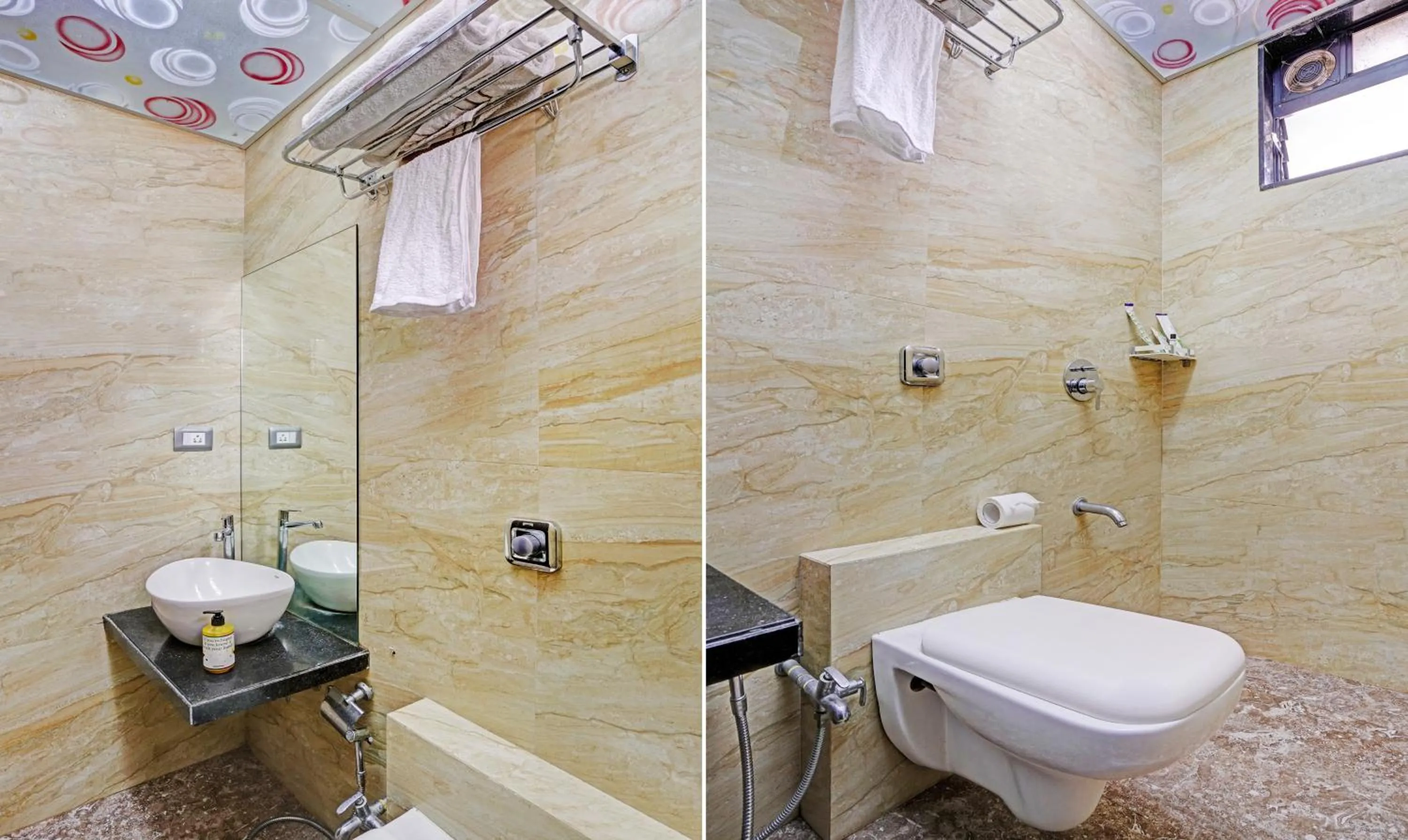 Bathroom in Prime Grand Hotel, Mumbai