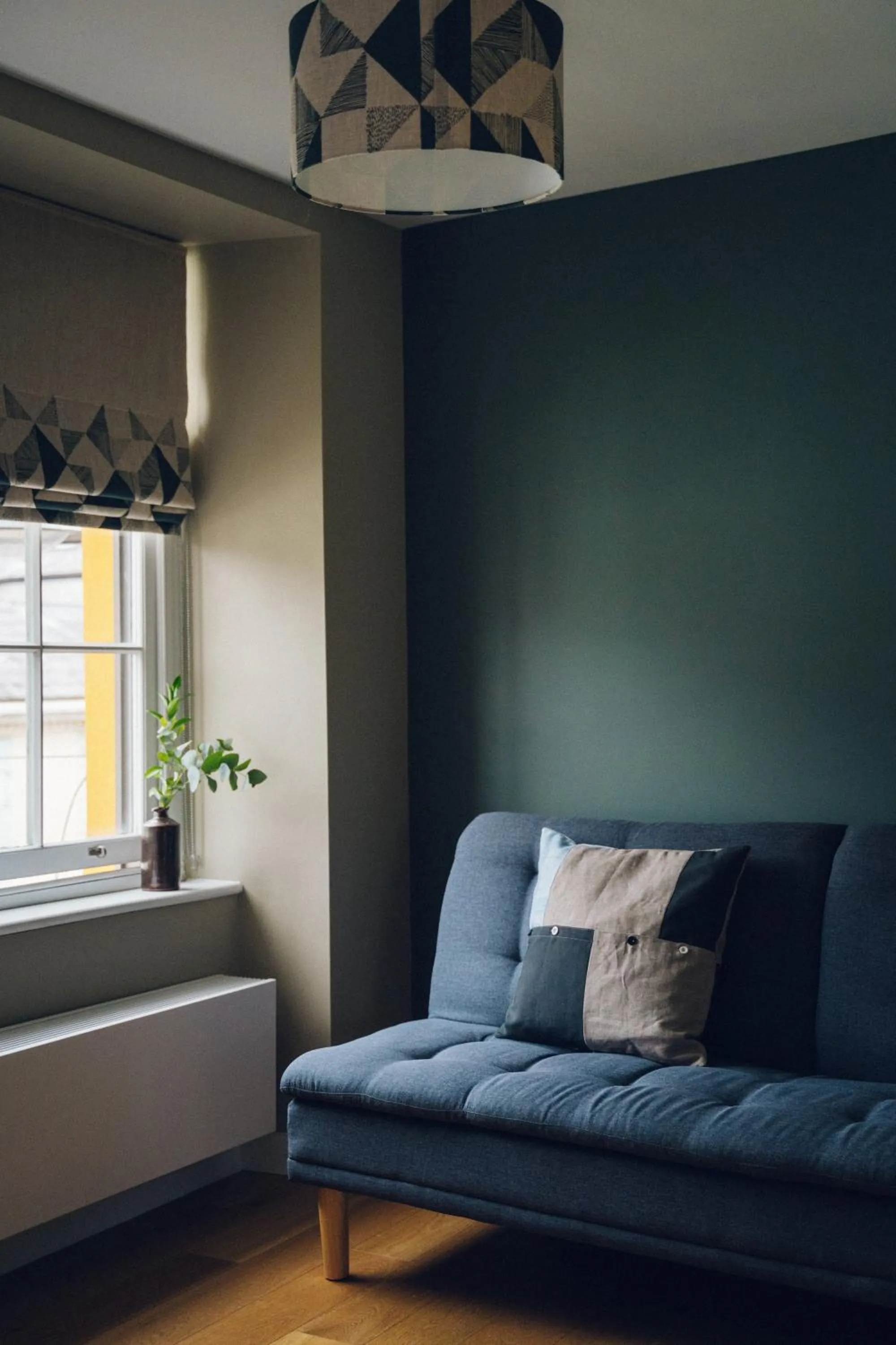 Seating area in Llety Arall