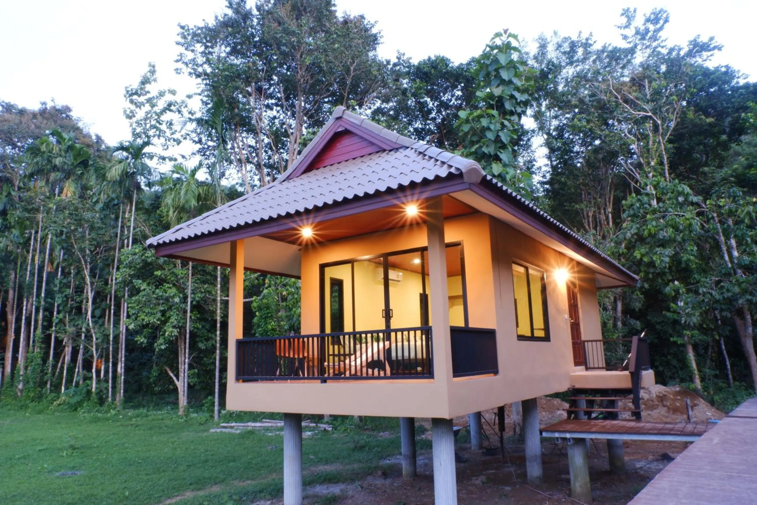 Property building in The Bliss Khao Sok Boutique Lodge