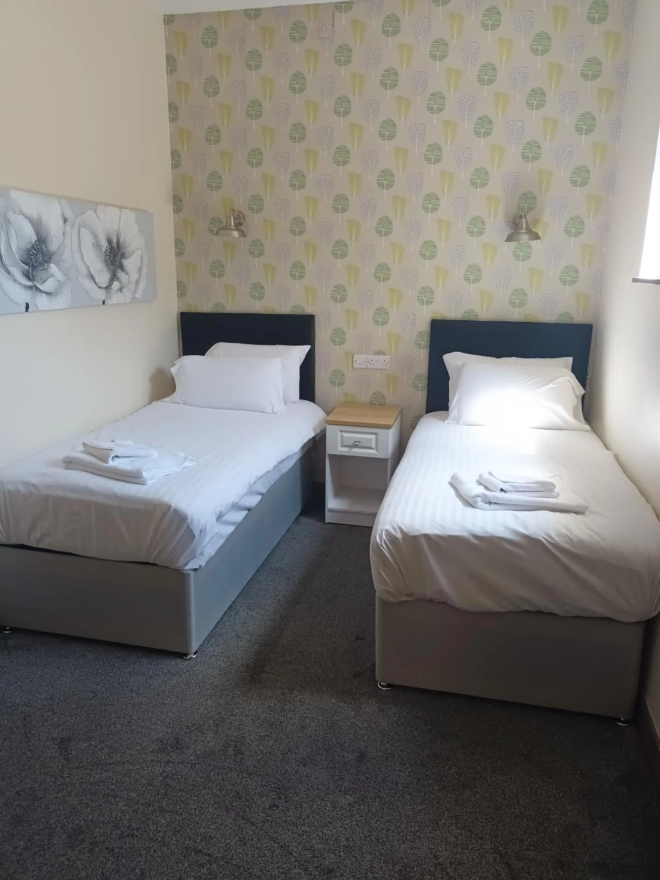 Bed in The Saltley Inn