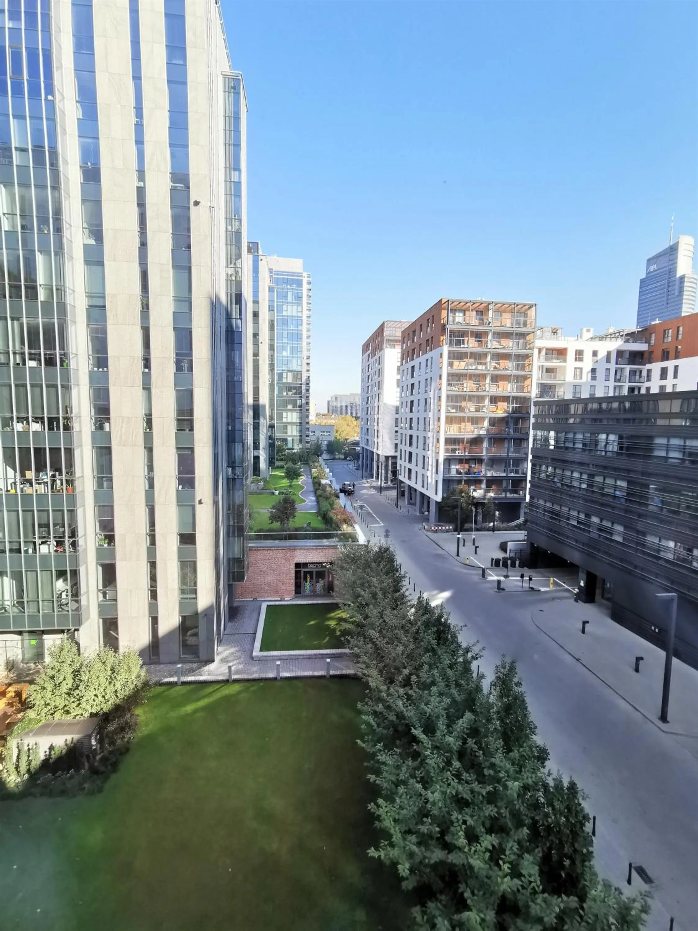 View (from property/room) in Come&Stay apartments Wola