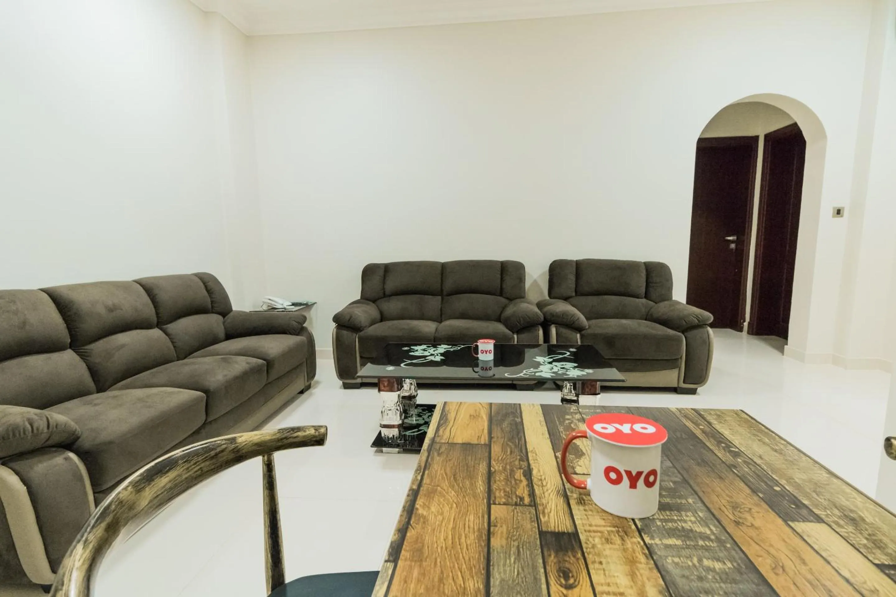 Bedroom in Super OYO 106 Muscat Grand Hotel Apartment