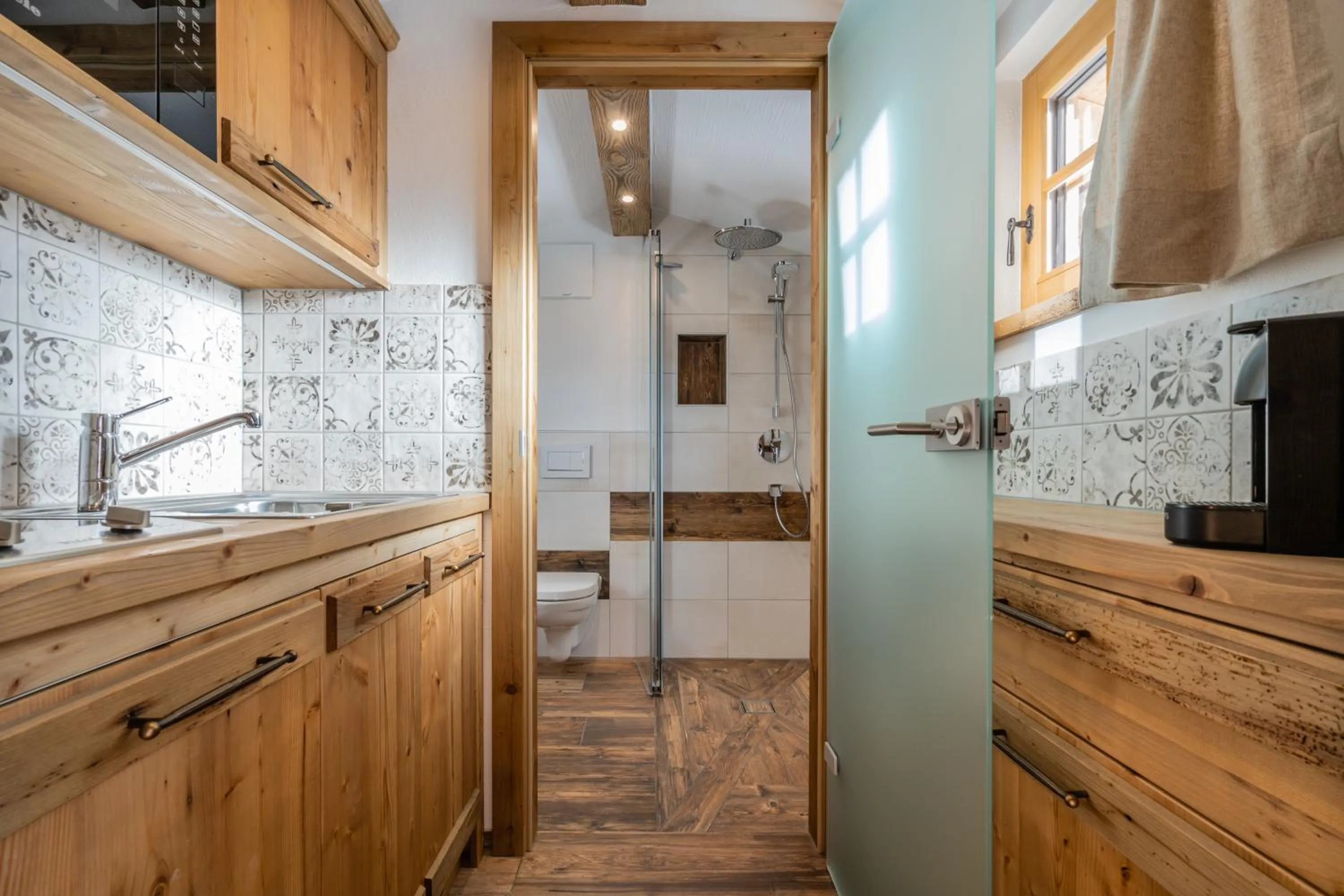 Bathroom in Bergappartements Pröll