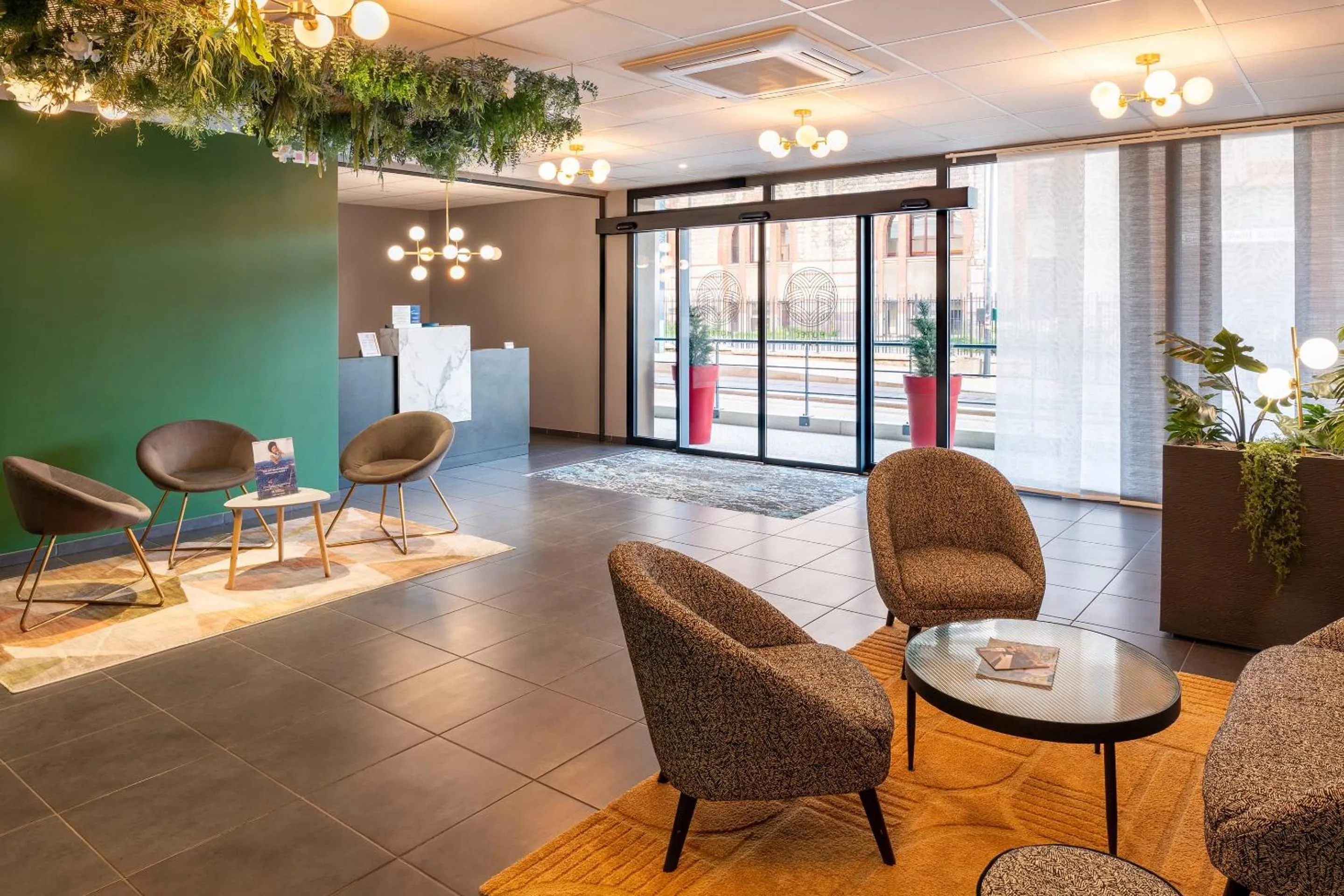 Living room in Best Western Hotel Fontaine Argent