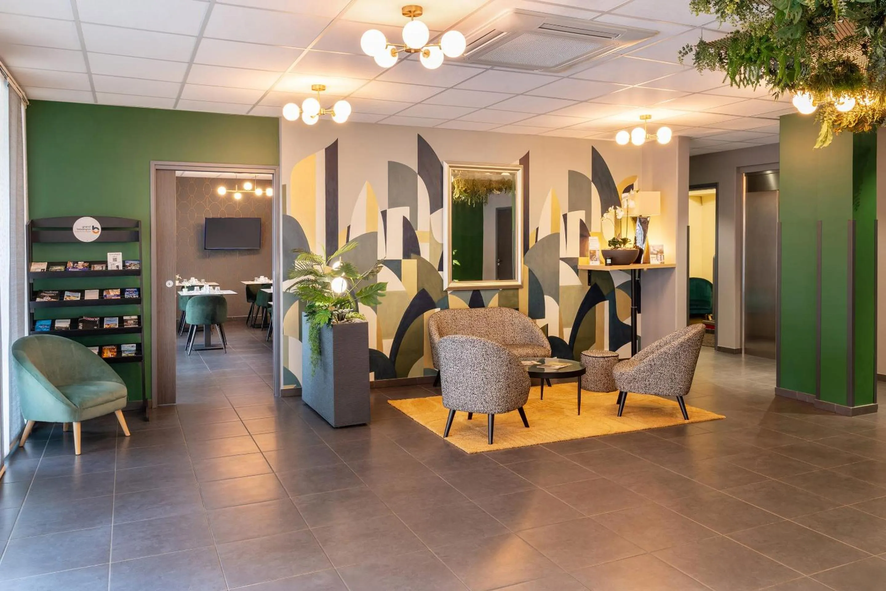 Living room in Best Western Hotel Fontaine Argent