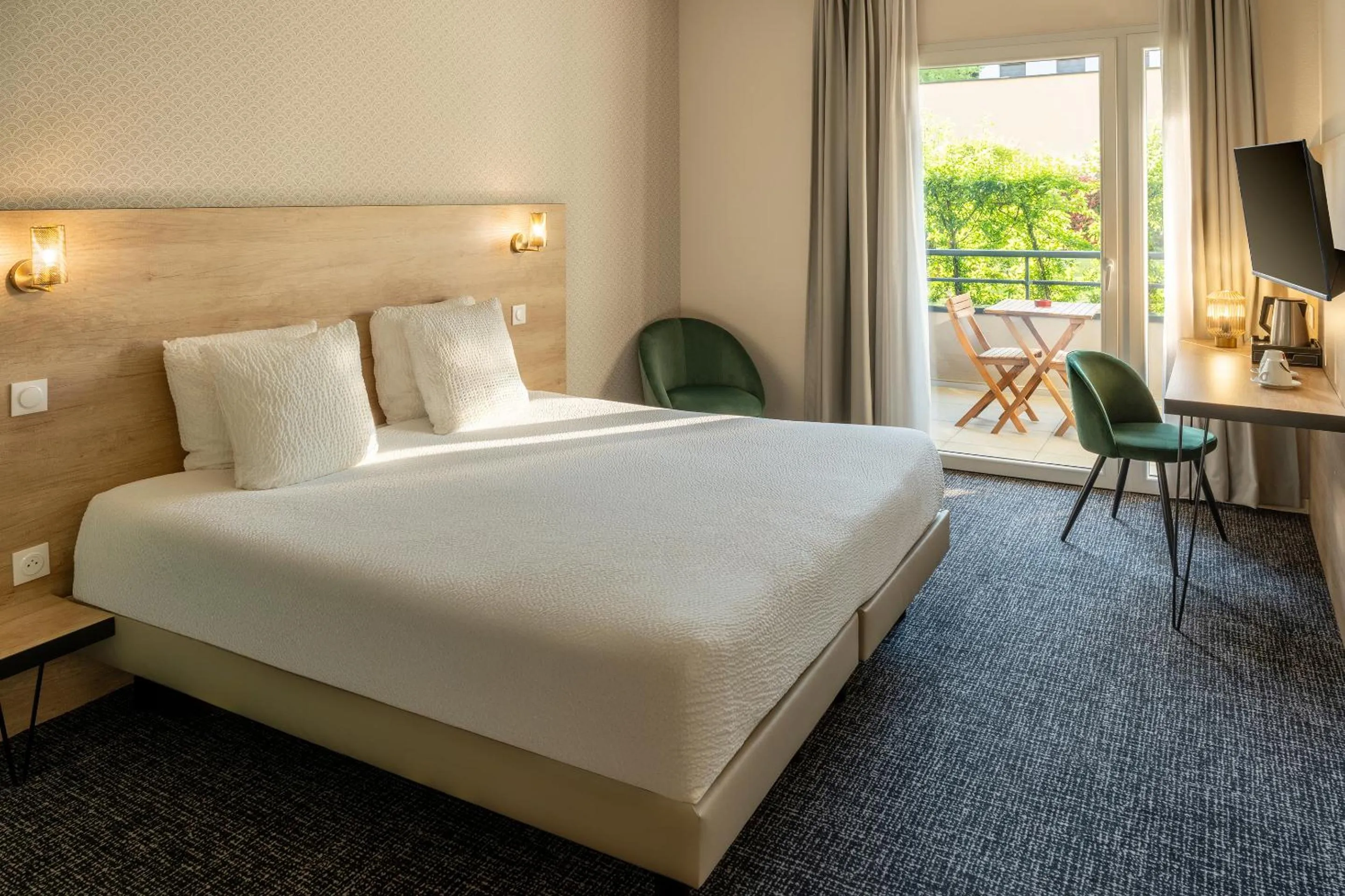 Bed in Best Western Hotel Fontaine Argent