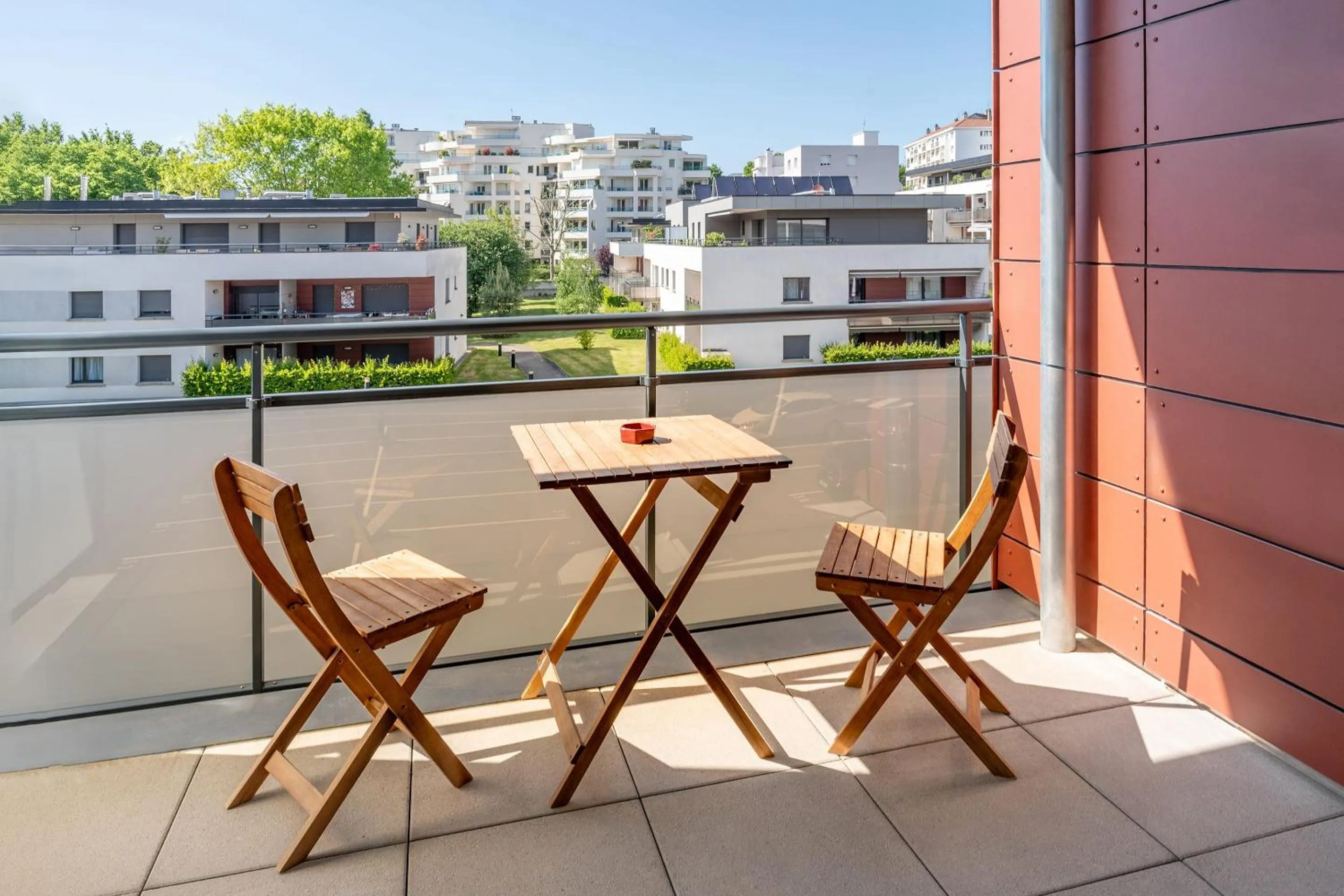 Balcony/Terrace in Best Western Hotel Fontaine Argent