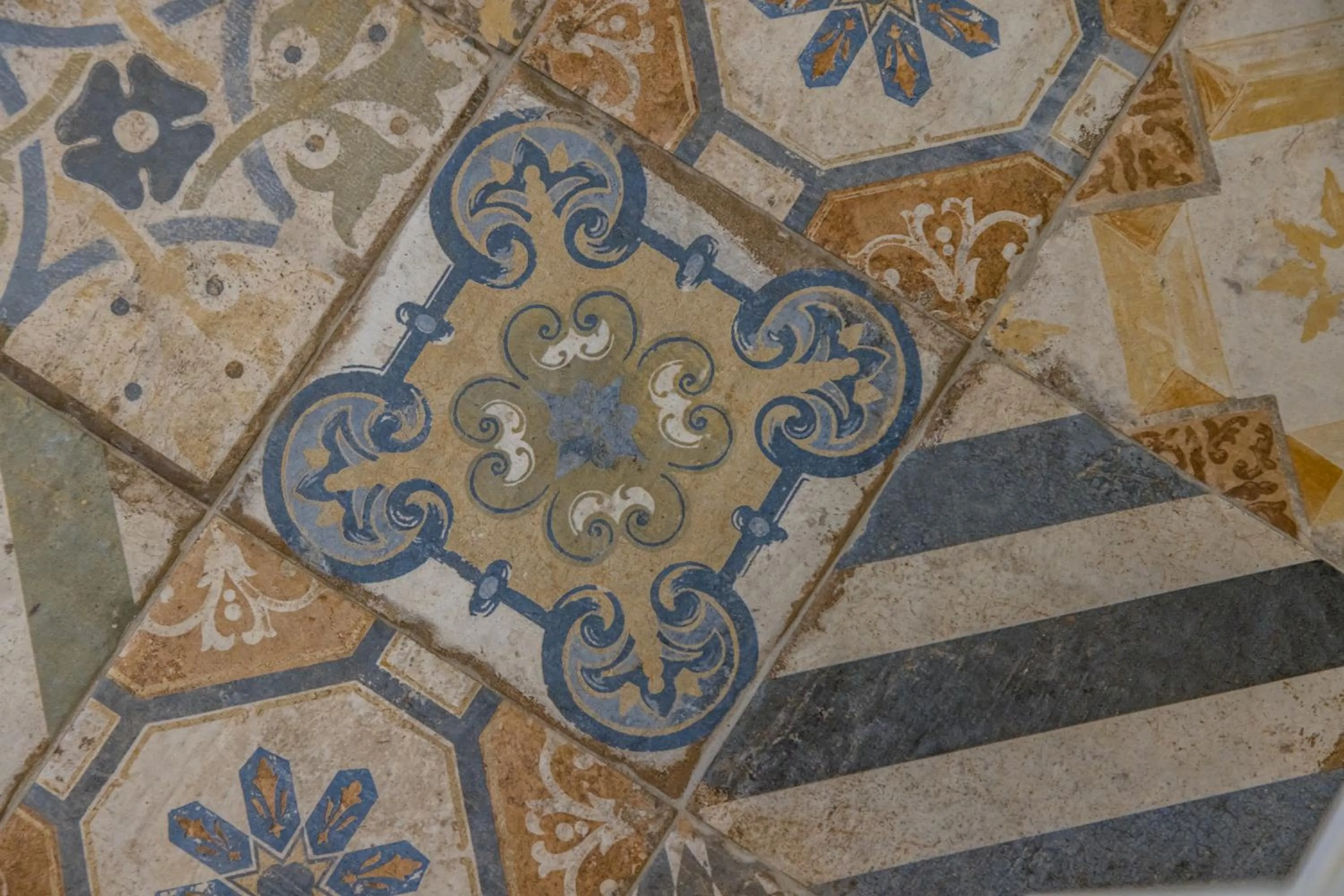 Decorative detail in La Casa Di Bruno Napoli