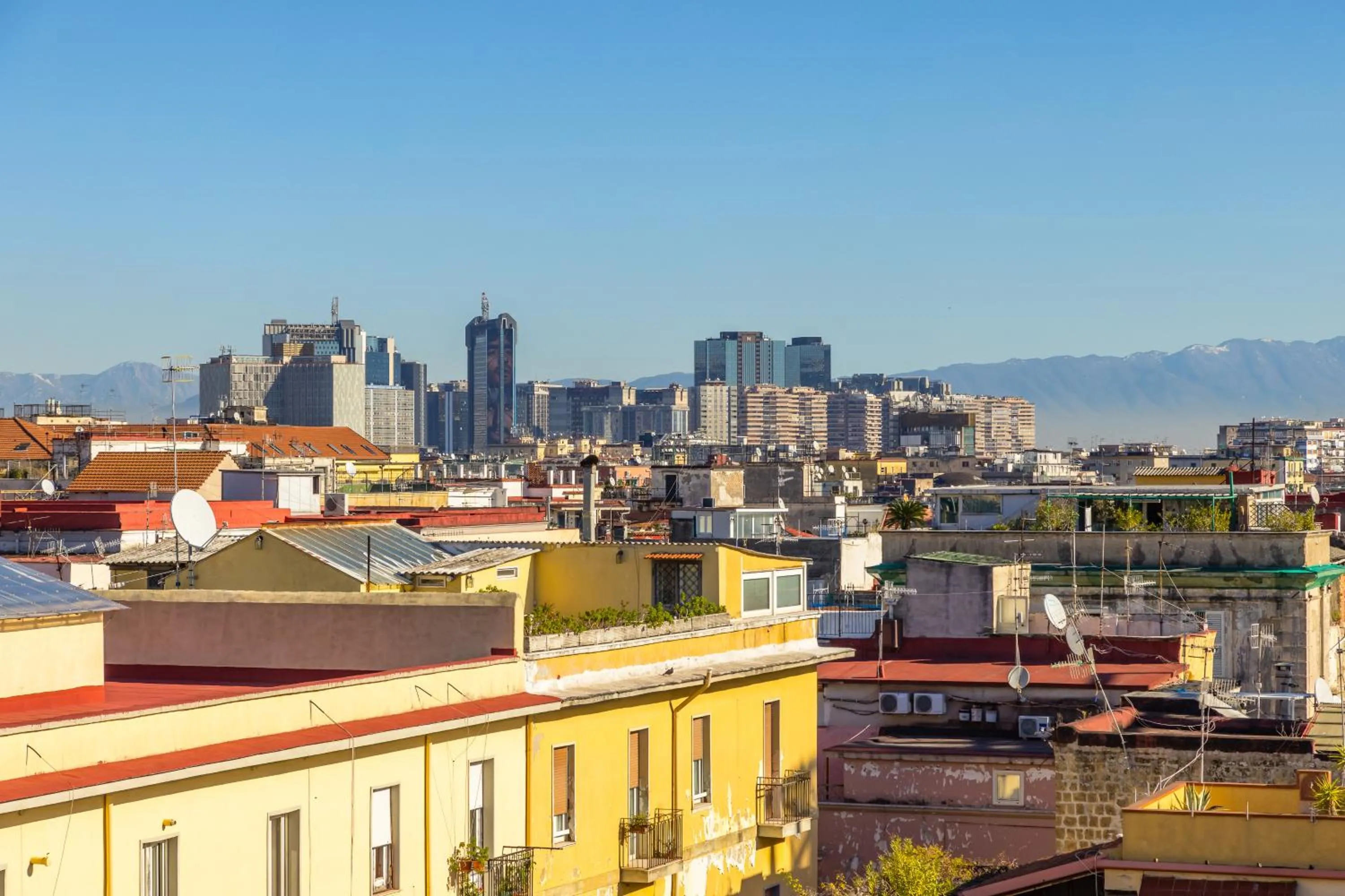 City view in La Casa Di Bruno Napoli