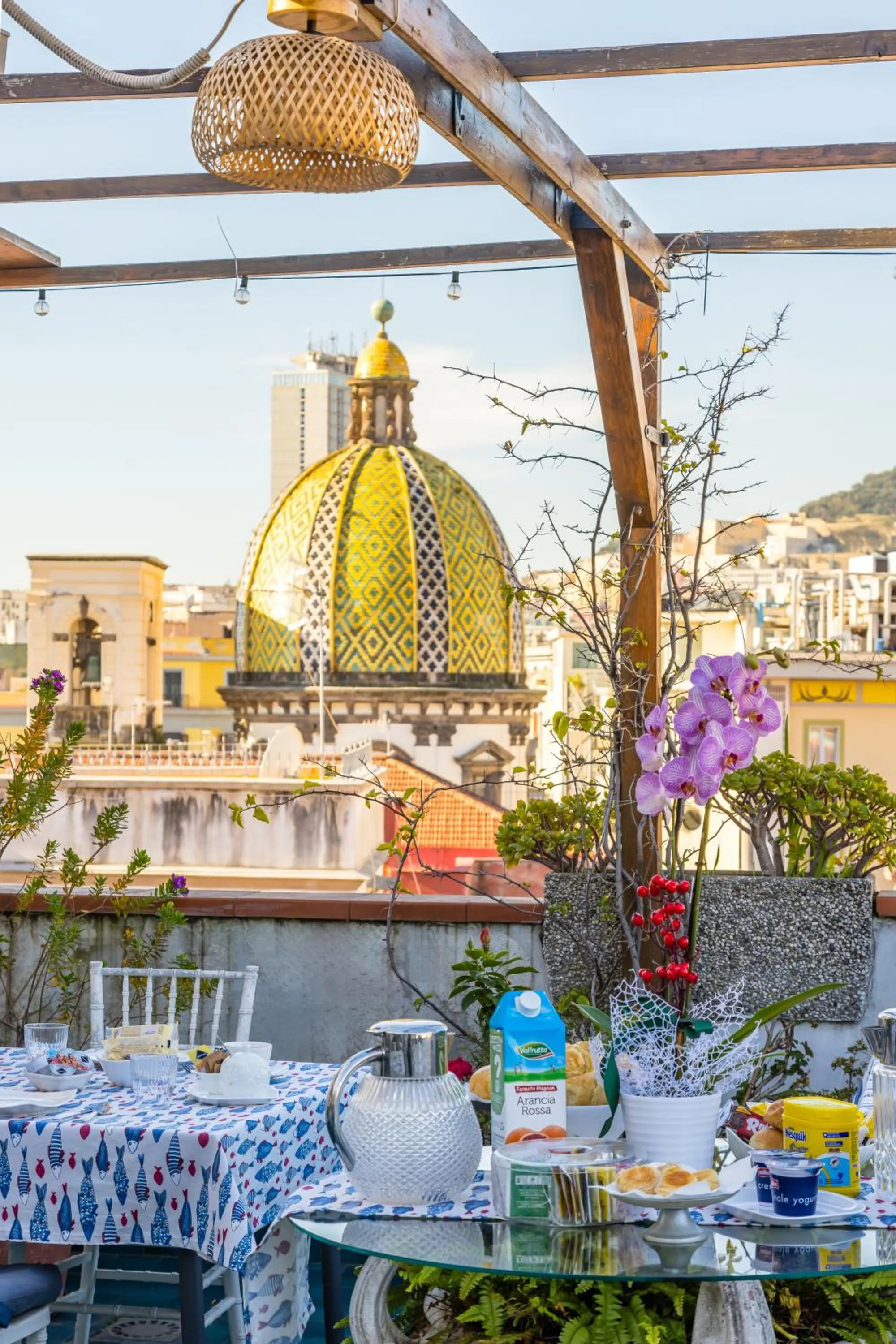 Balcony/Terrace in La Casa Di Bruno Napoli