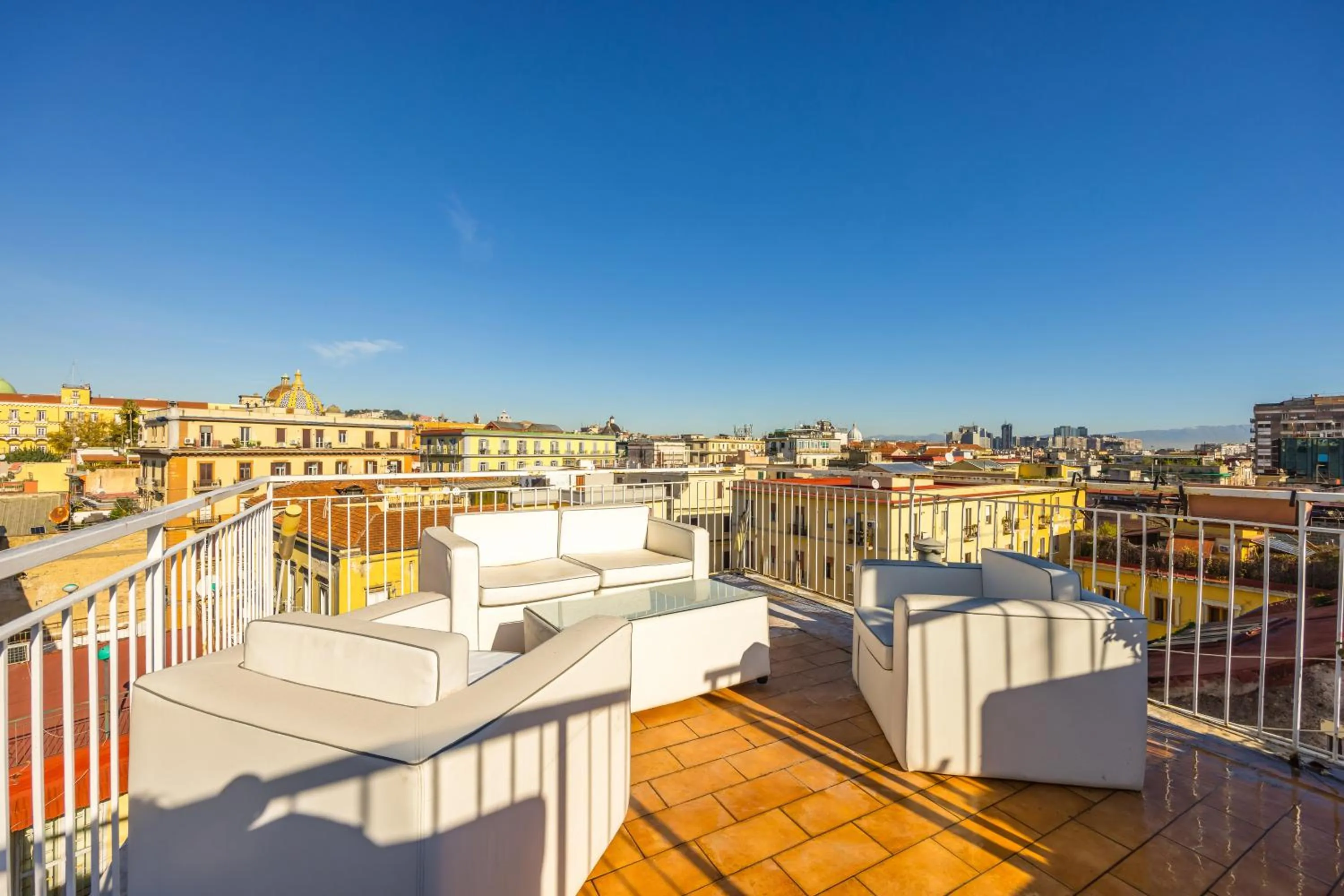 Balcony/Terrace in La Casa Di Bruno Napoli