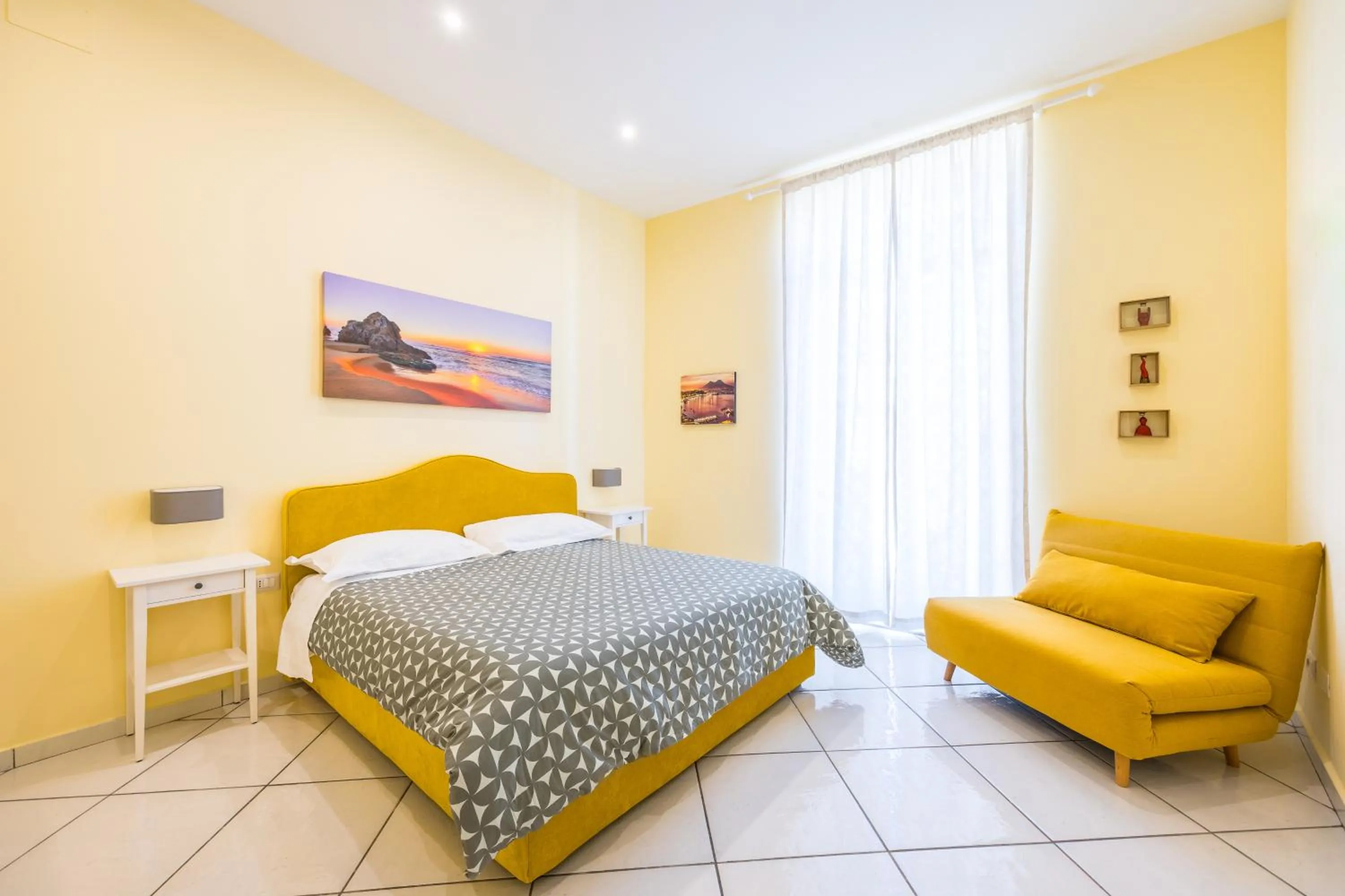 Bed in La Casa Di Bruno Napoli