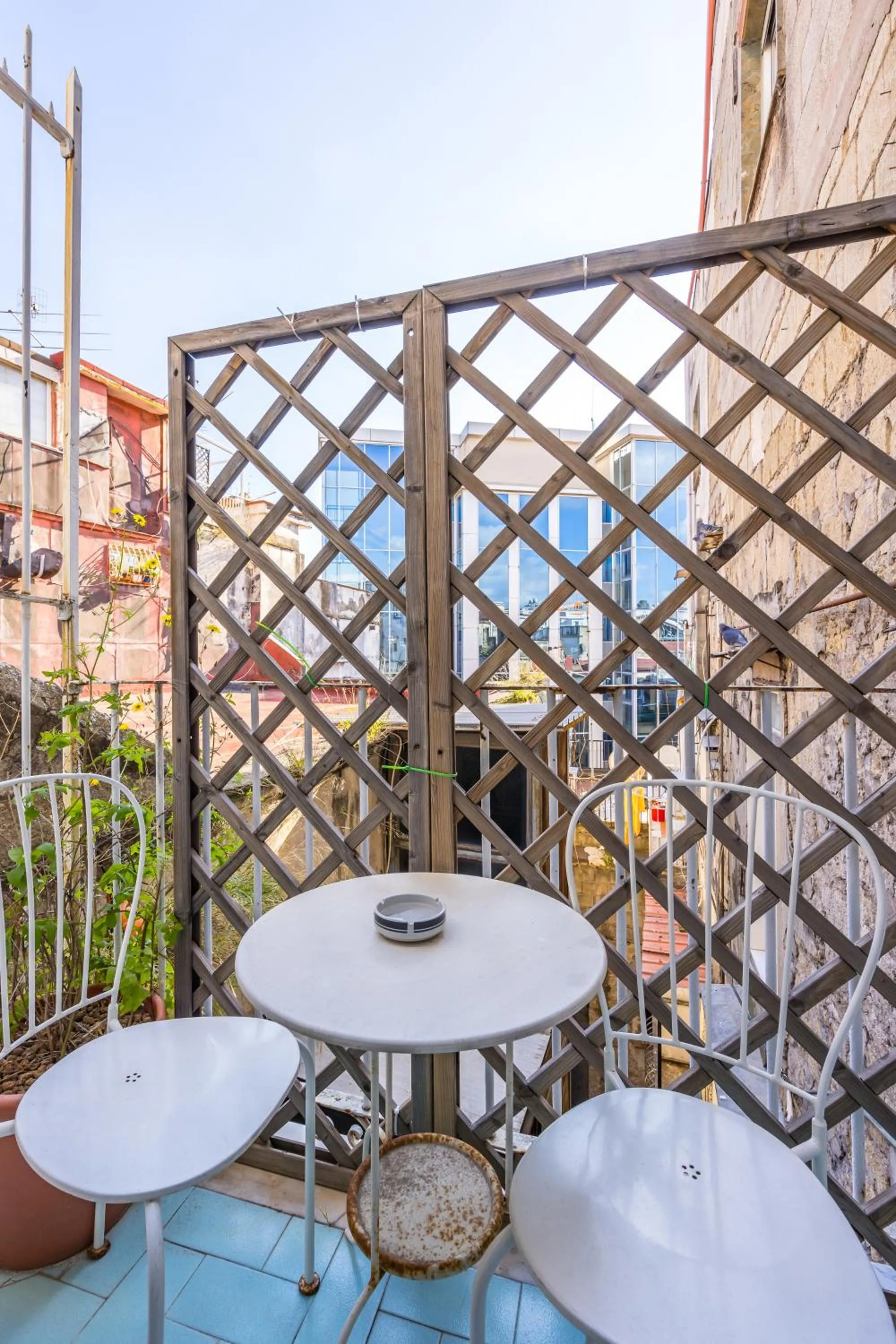 Balcony/Terrace in La Casa Di Bruno Napoli
