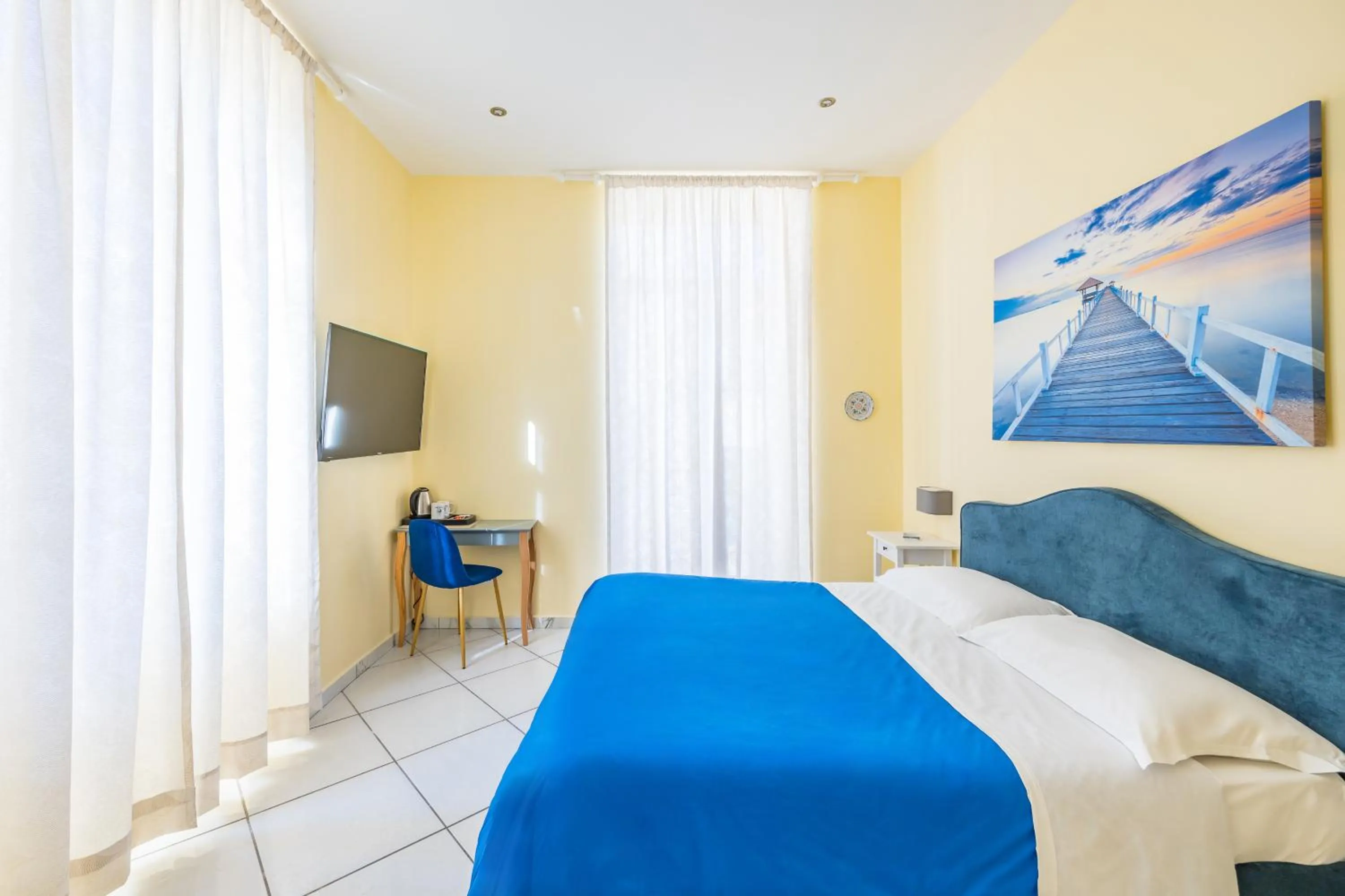 Bed in La Casa Di Bruno Napoli