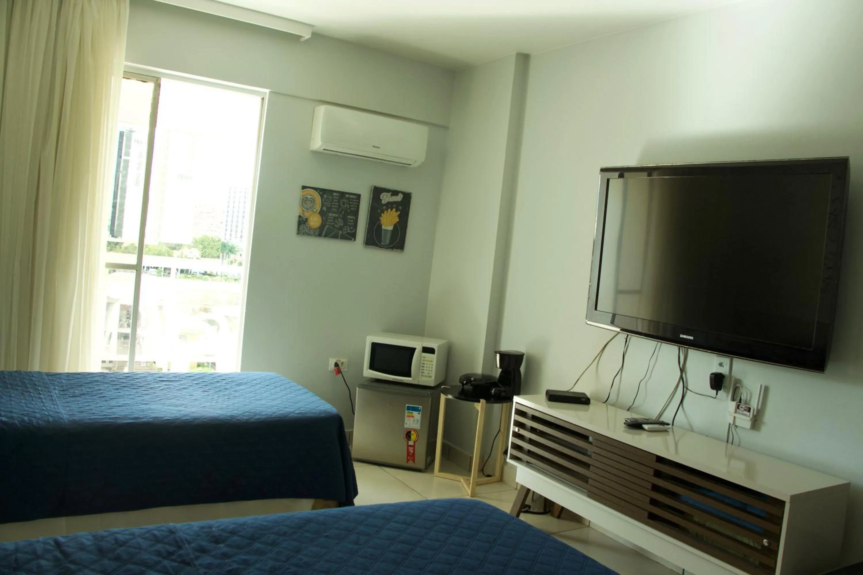 Bed in Apart Hotel Centro de Brasília