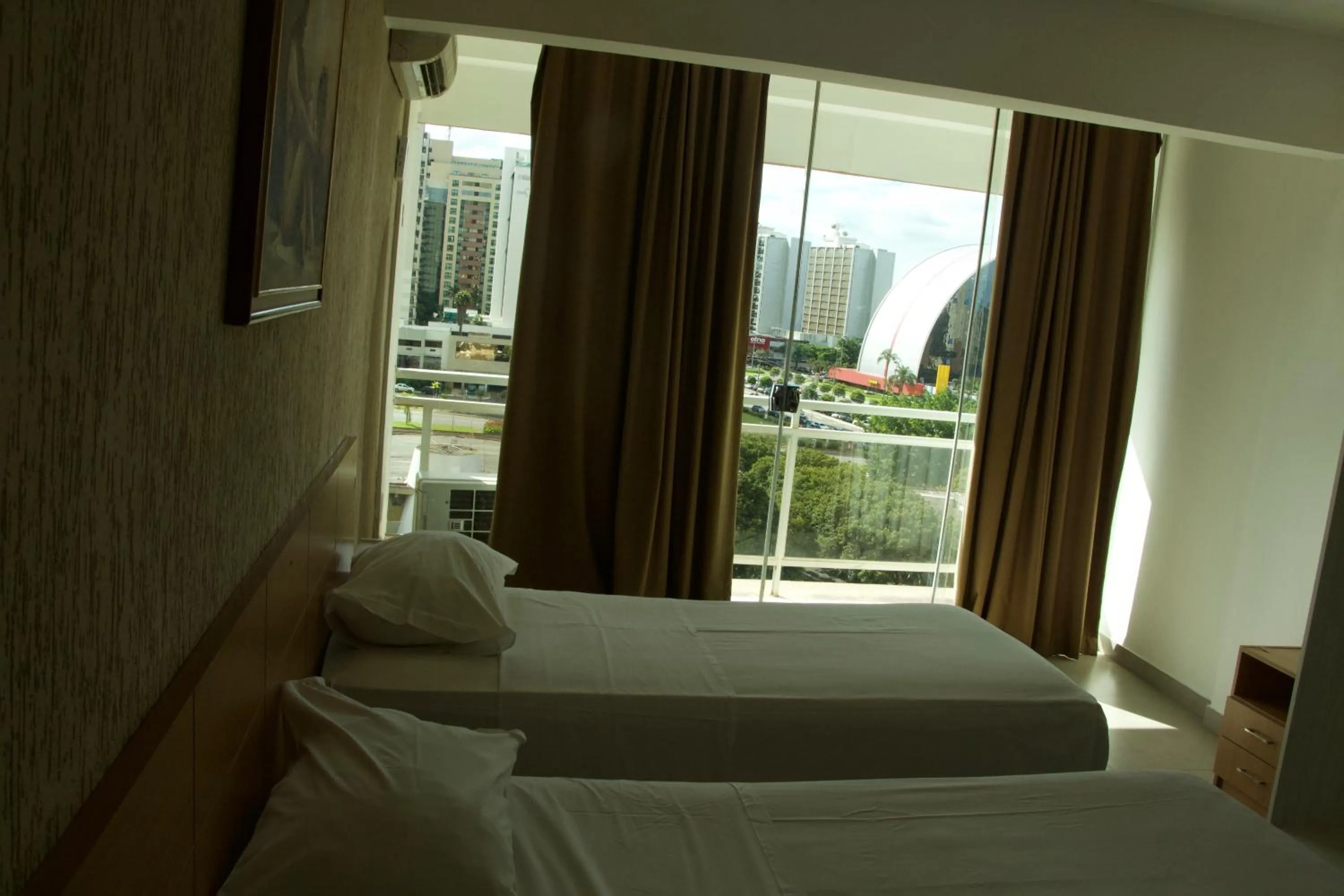 Bed in Apart Hotel Centro de Brasília