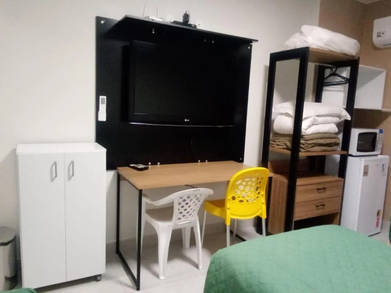 Bed in Apart Hotel Centro de Brasília