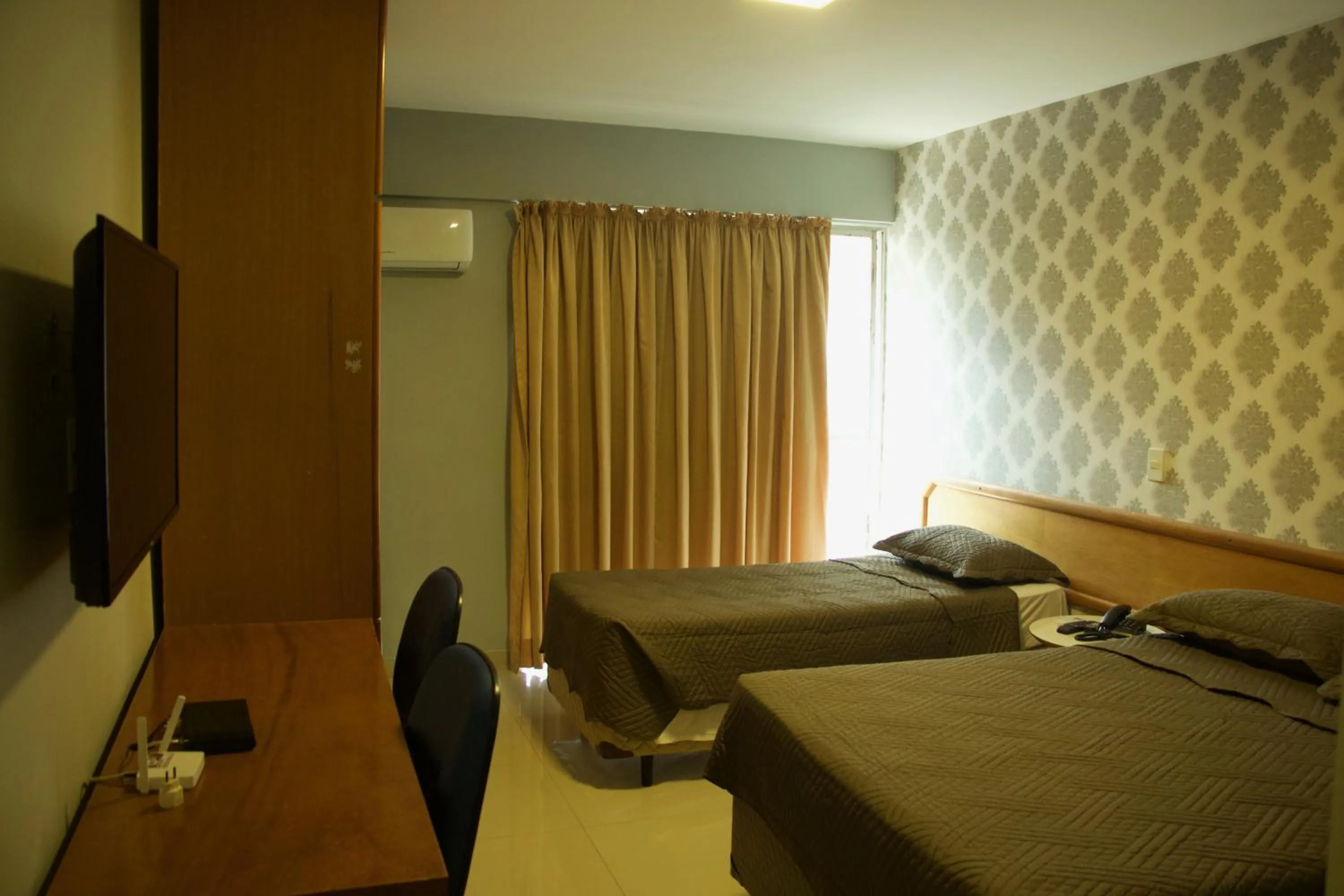 Bed in Apart Hotel Centro de Brasília