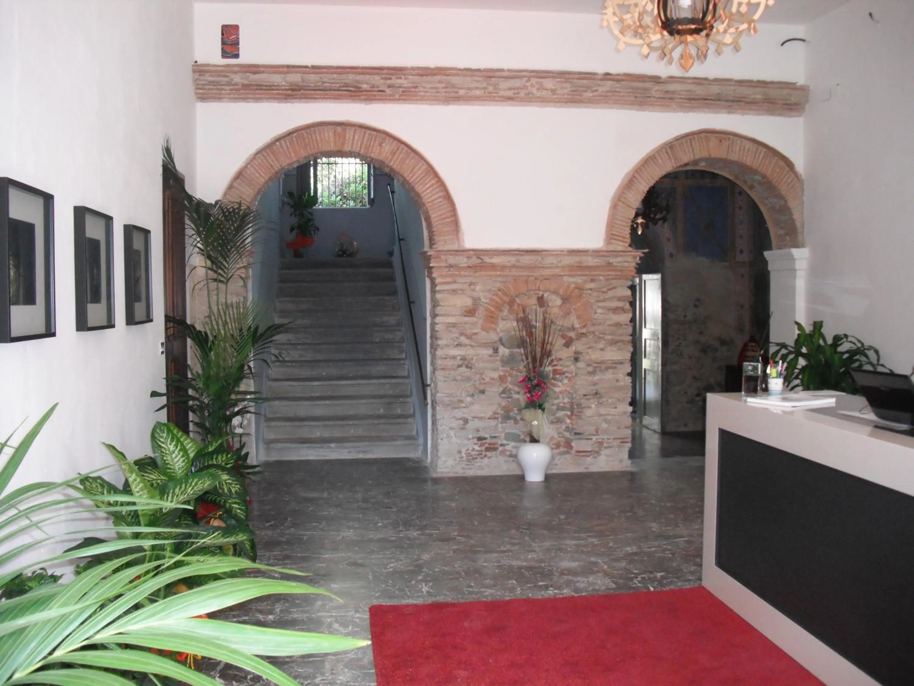 Lobby or reception in Palazzo Sciacca