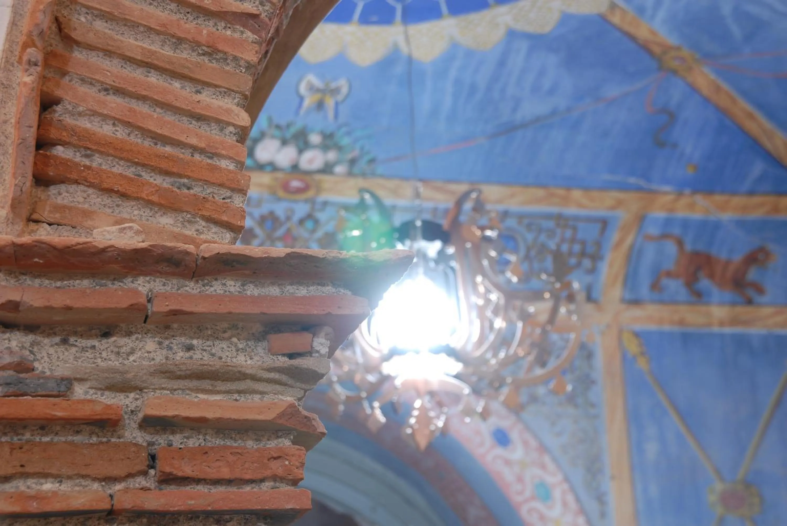 Decorative detail in Palazzo Sciacca