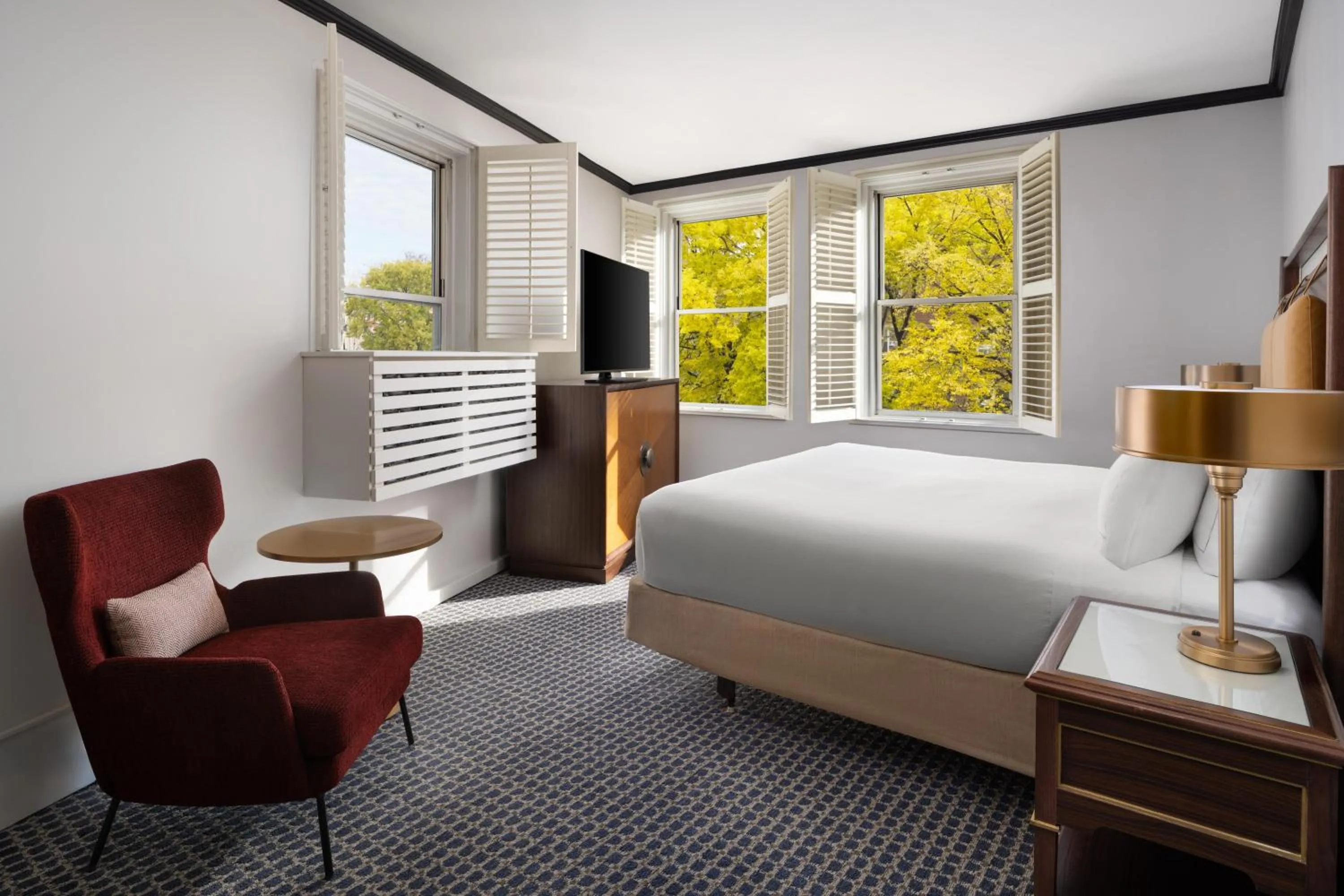 Bed in Hilton Orrington/Evanston