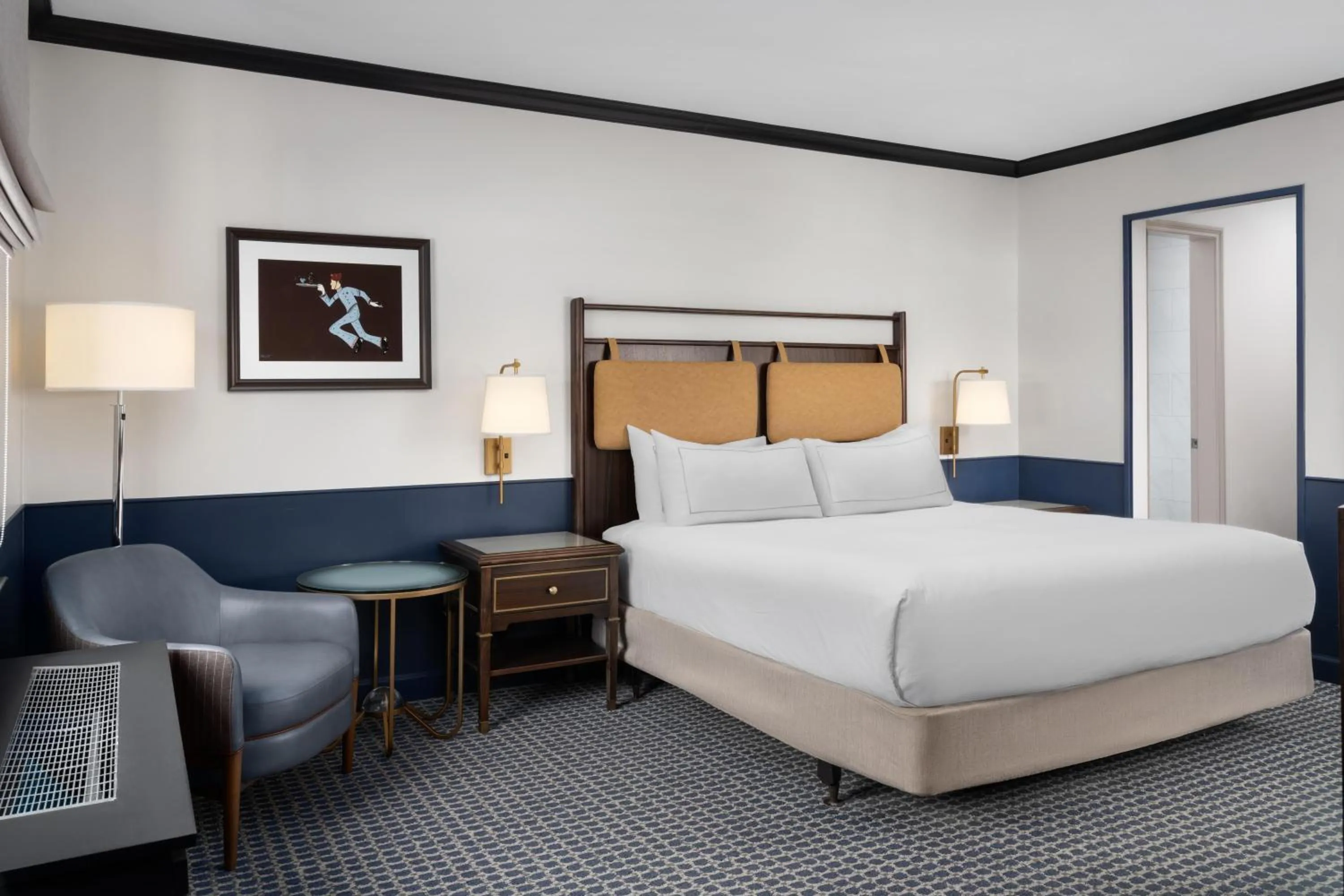 Bed in Hilton Orrington/Evanston