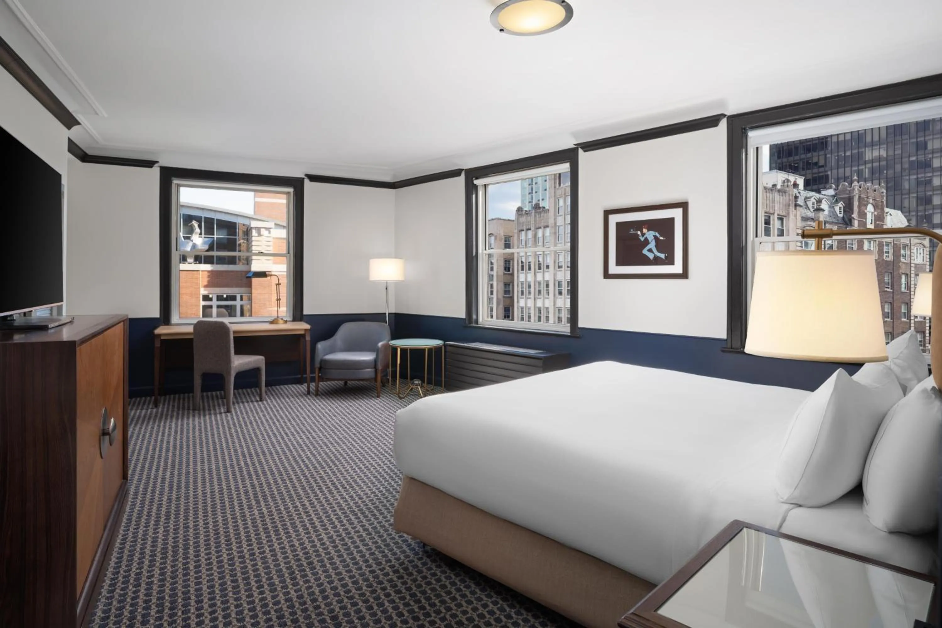 Bed in Hilton Orrington/Evanston